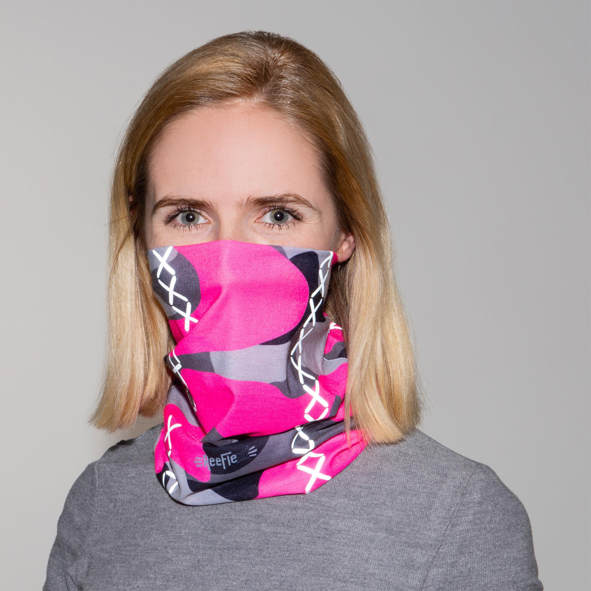 Grey-Pink Camou Loop - Erwachsene