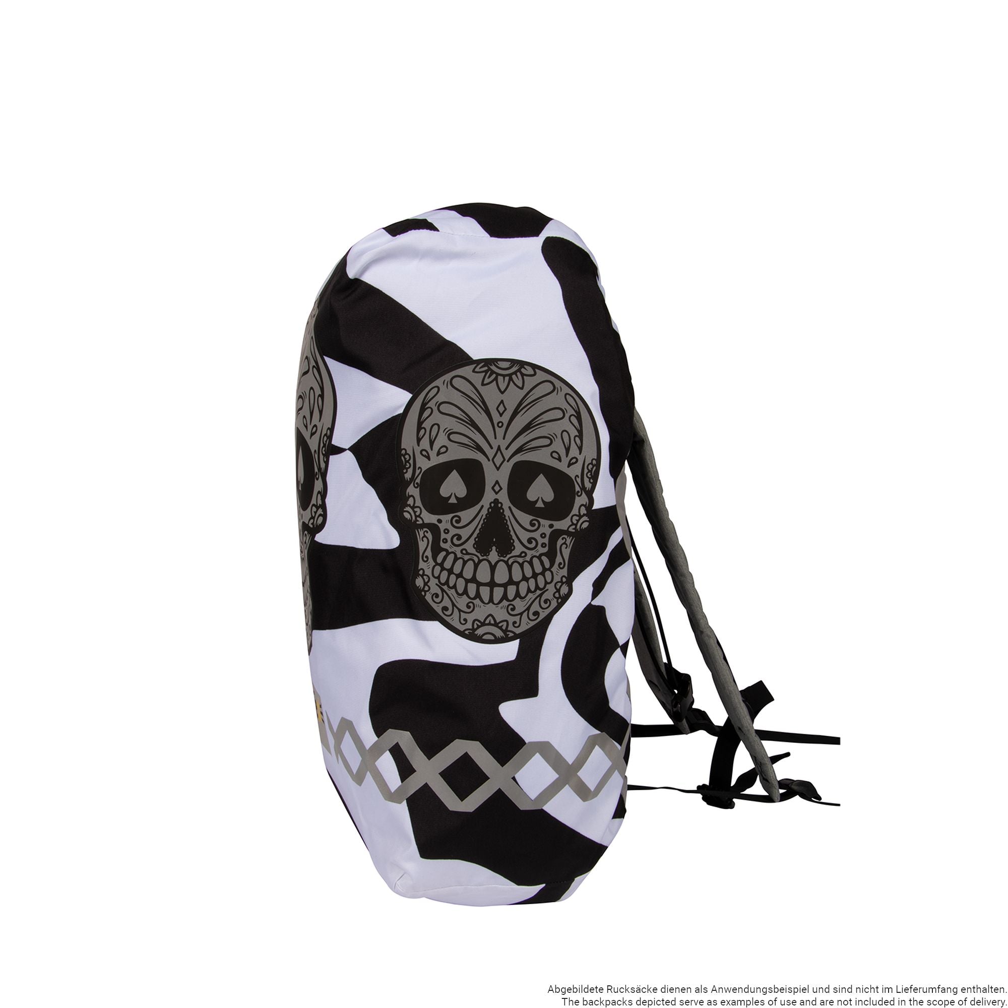 Black White Skull - Cover - Größe M