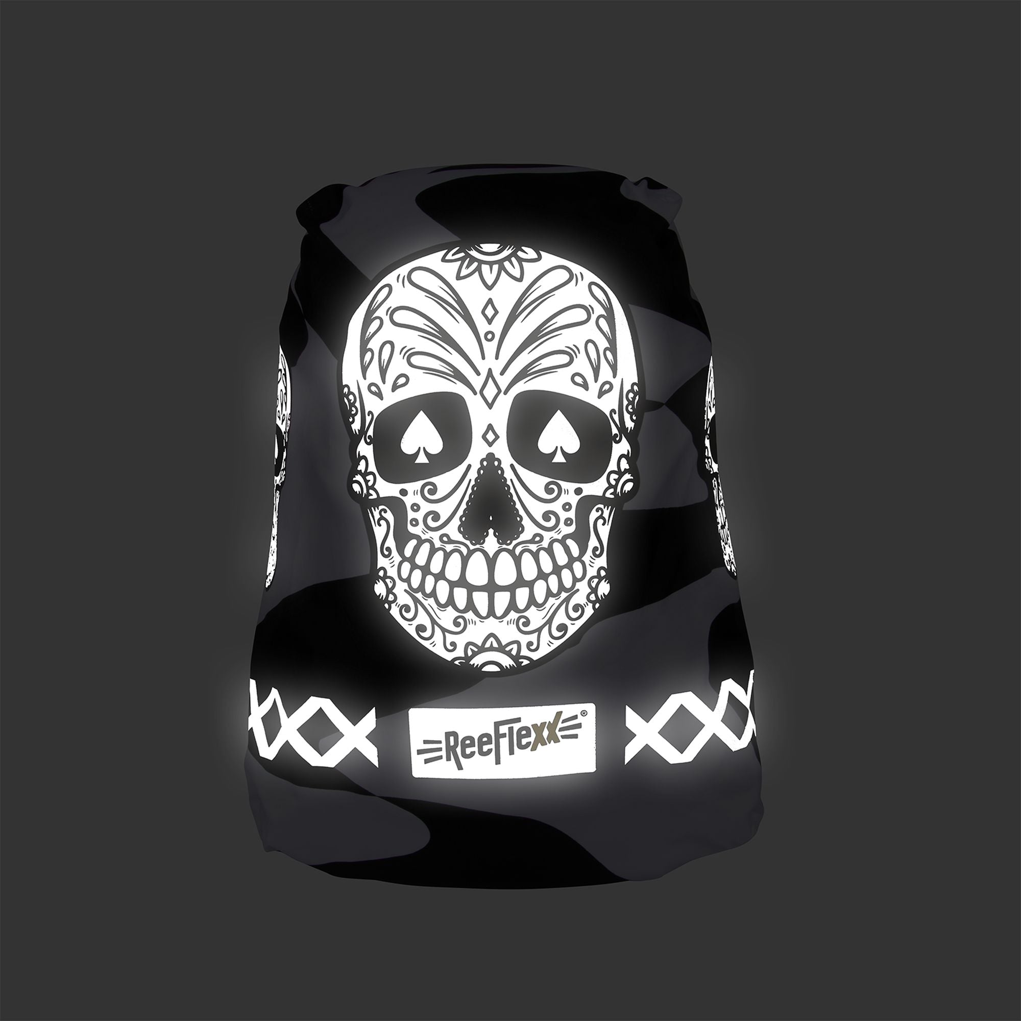 Black White Skull - Cover - Größe M