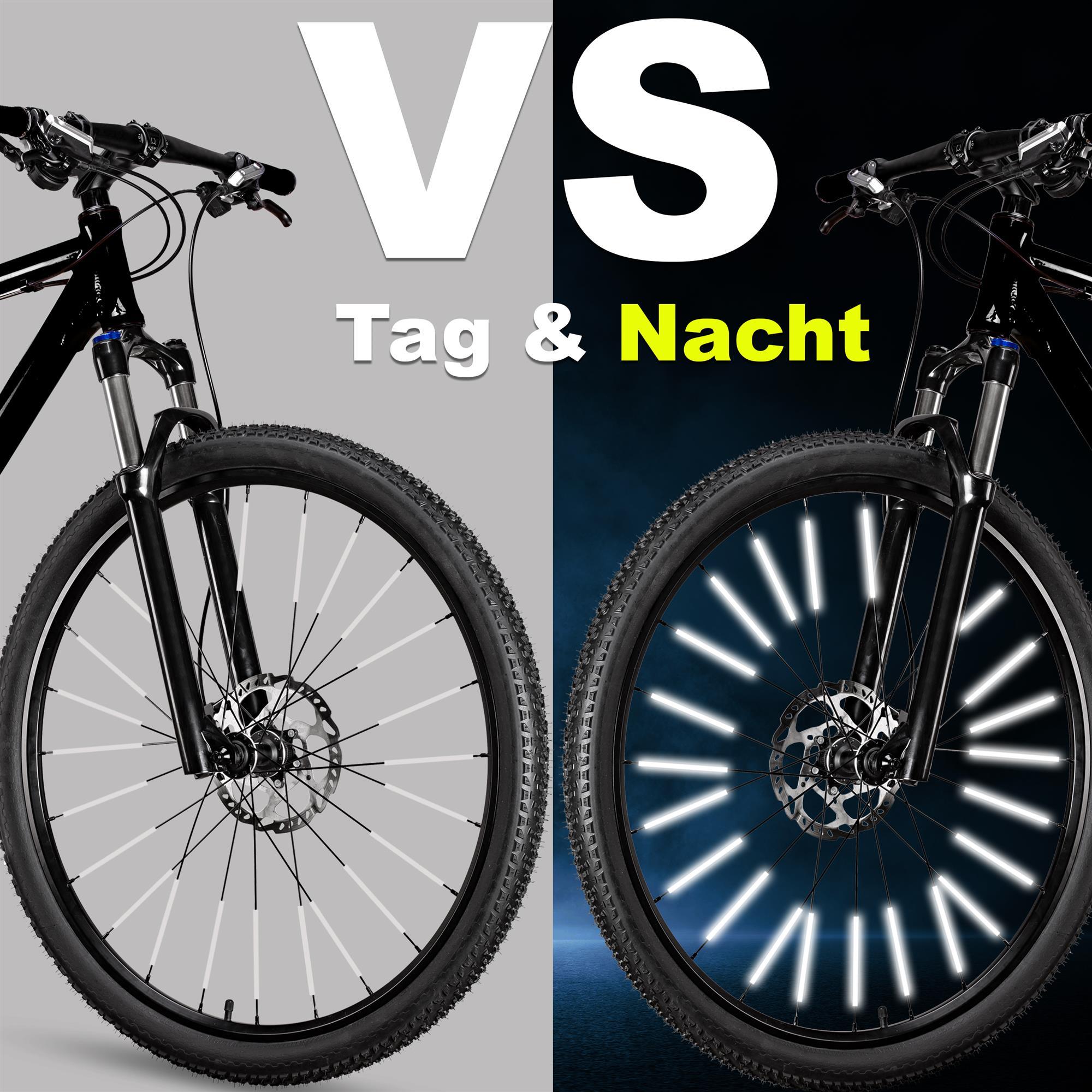 ReeFlexx®-Speichenreflektoren, Silber, 12 Stück