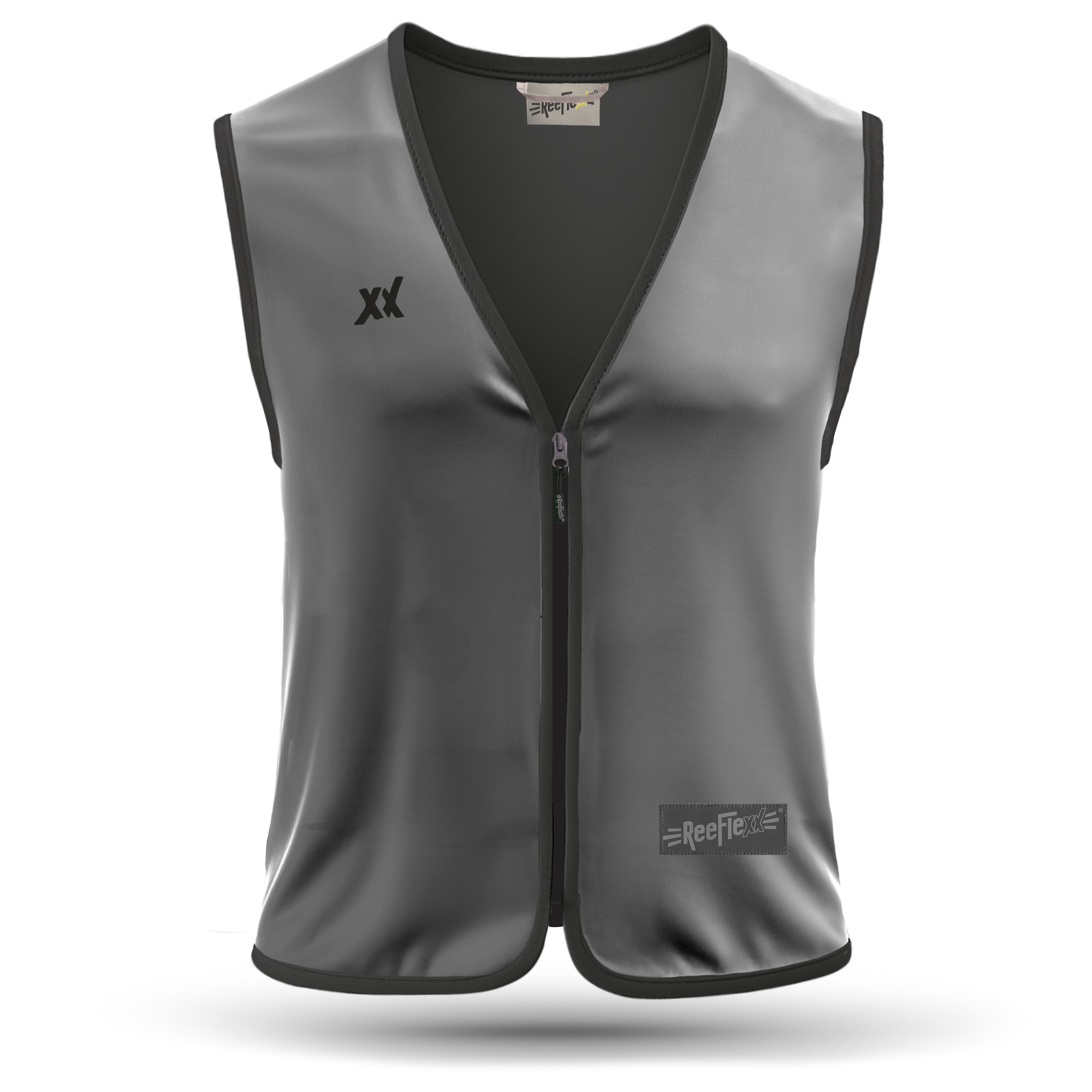 Anthracite Glow - Herrenwarnweste