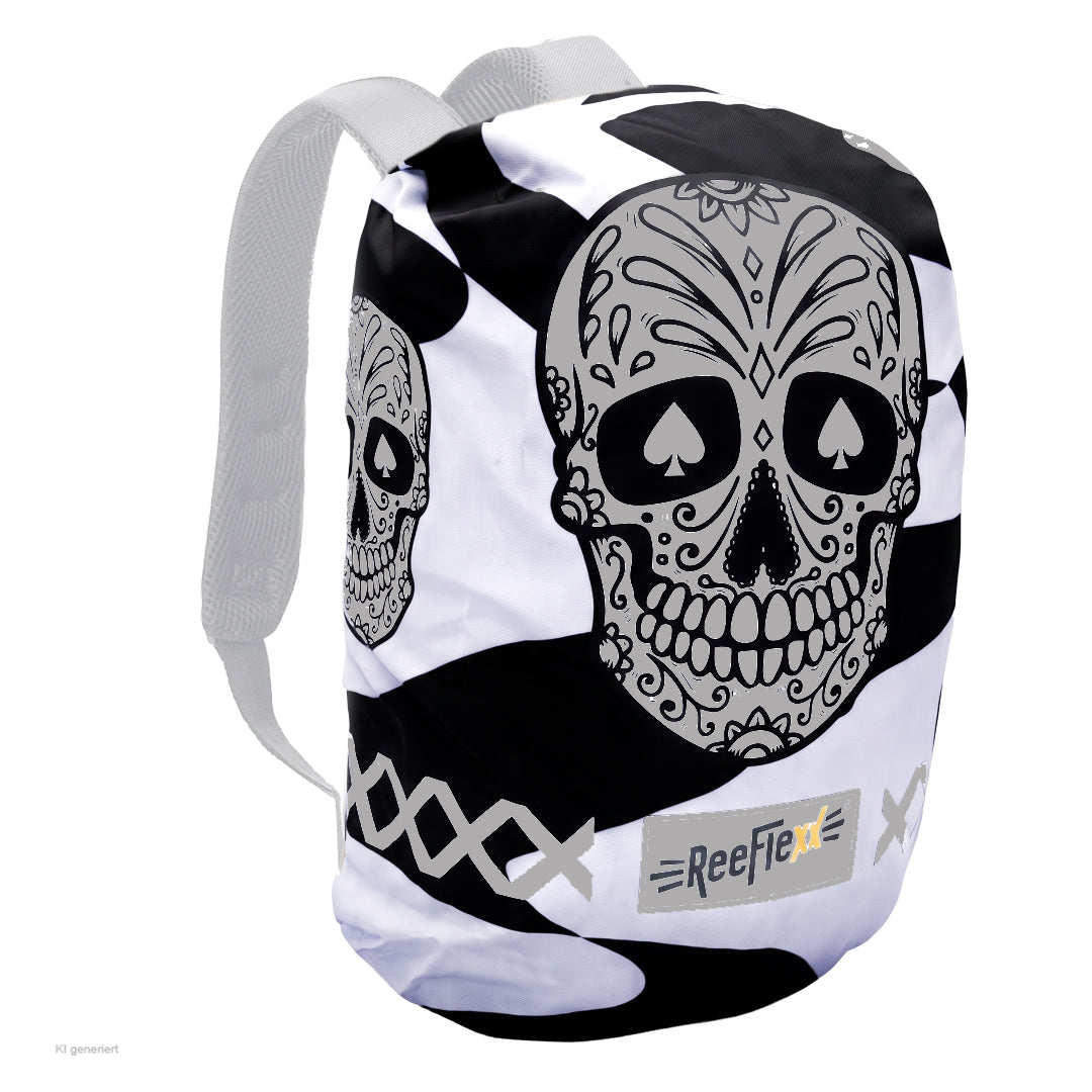 Black White Skull - Cover - Größe M