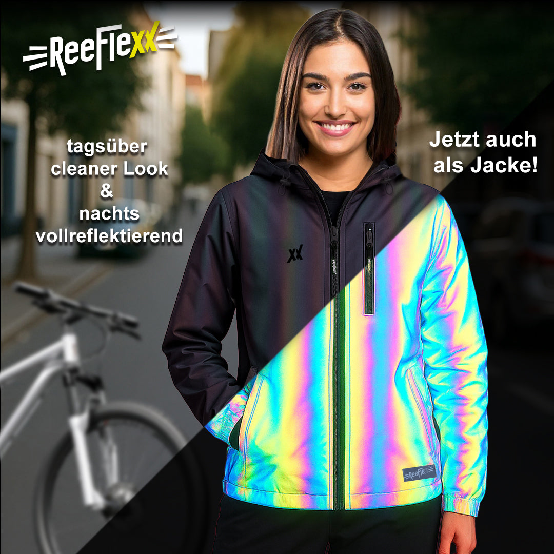 Black Rainbow Jacket - Ladies