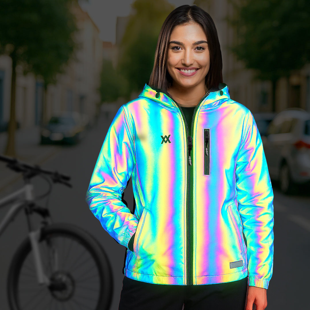Black Rainbow Jacket - Ladies