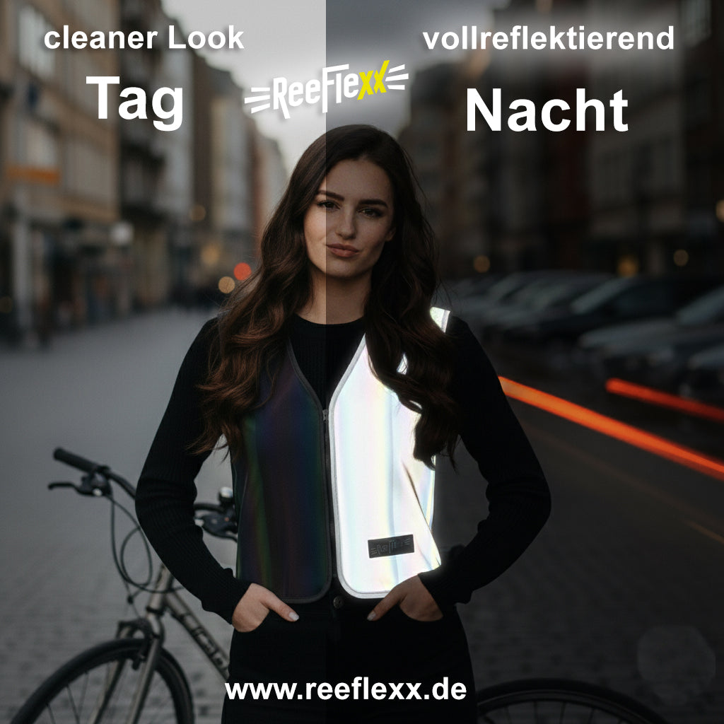 Black Rainbow - Damenwarnweste