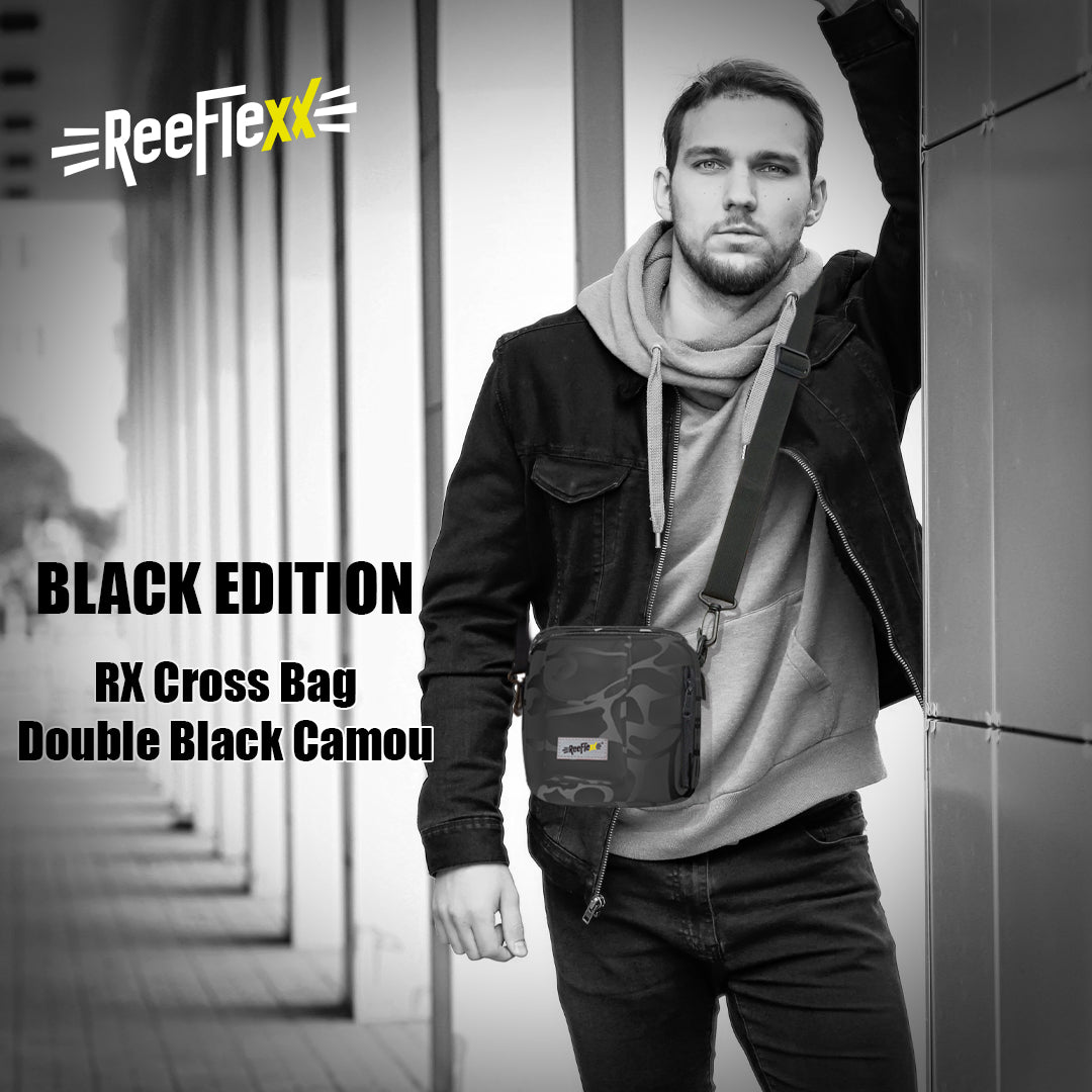 Cross Bag - Double Black Camou