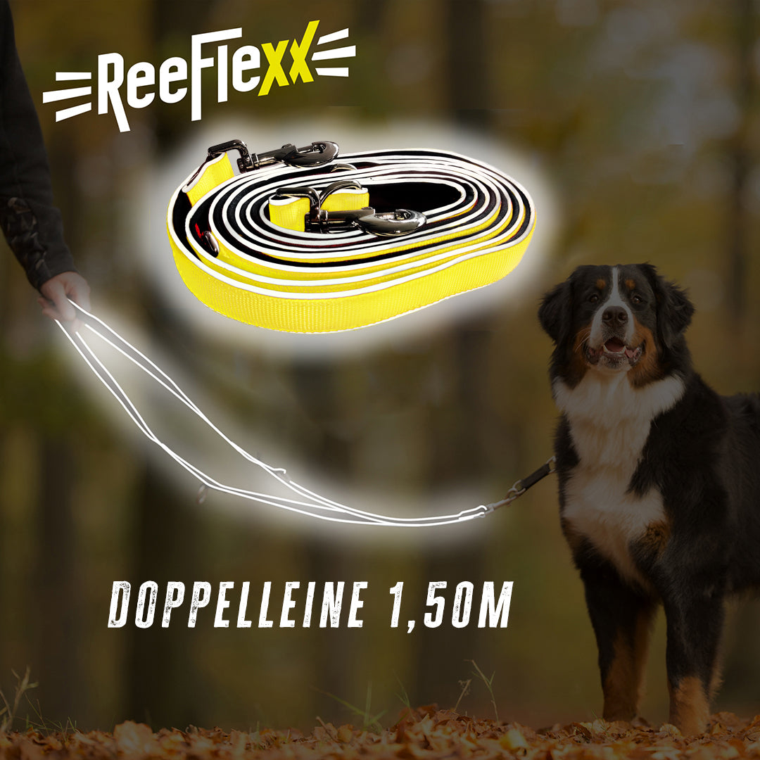 Hundeleine - Dog Leash - Neon Yellow