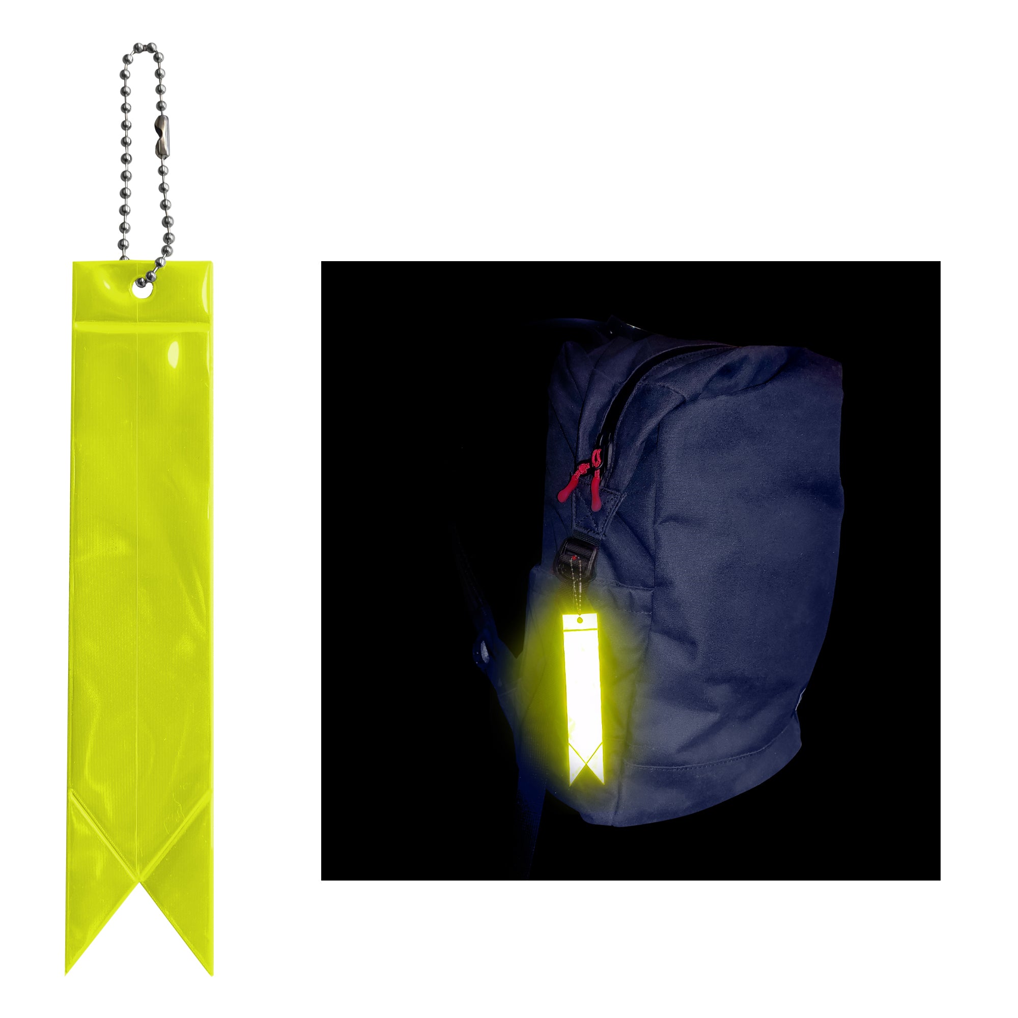 Reflektoranhänger - Neon Gelb