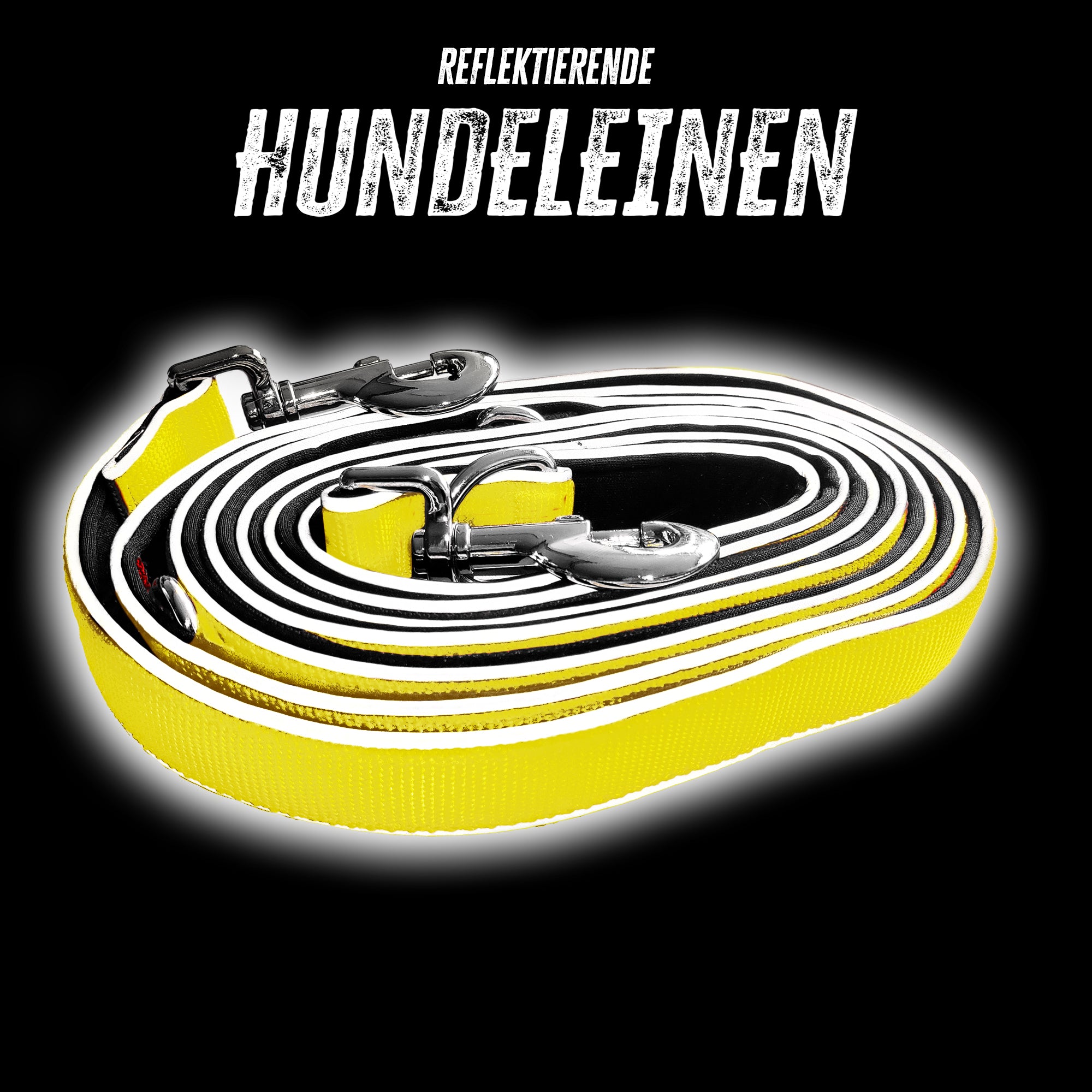 Hundeleine - Dog Leash - Neon Yellow