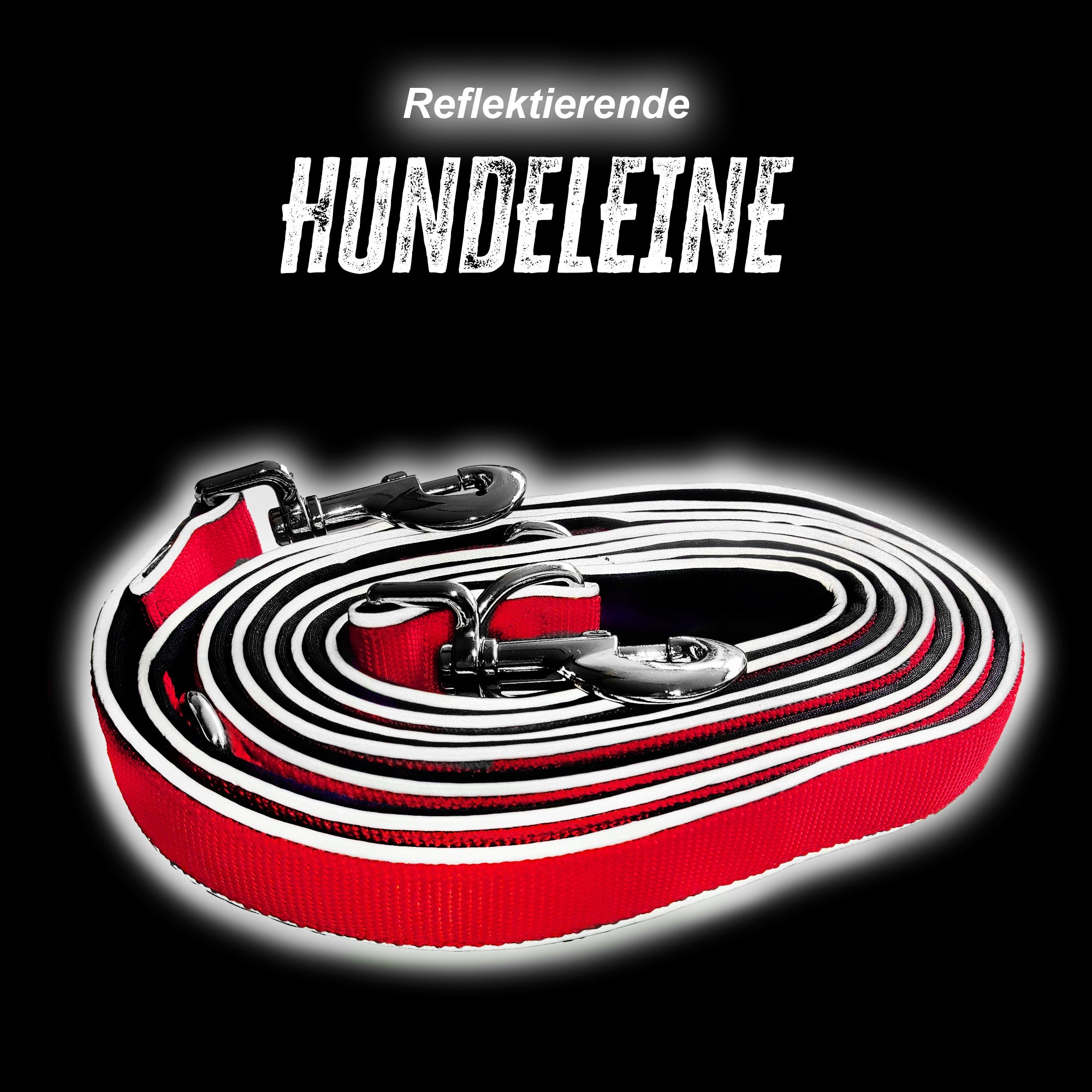 Hundeleine - Dog Leash - Red