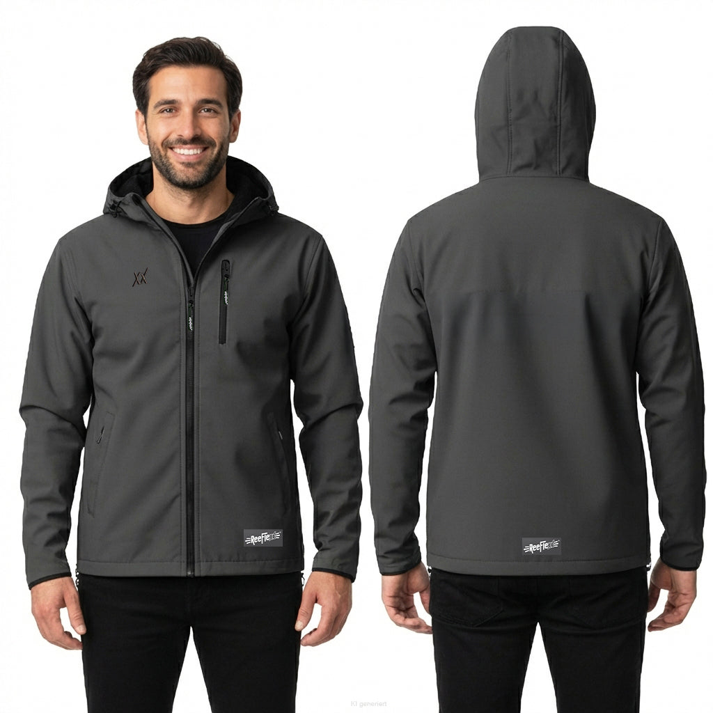 Anthracite Glow Fleece Jacket - Men