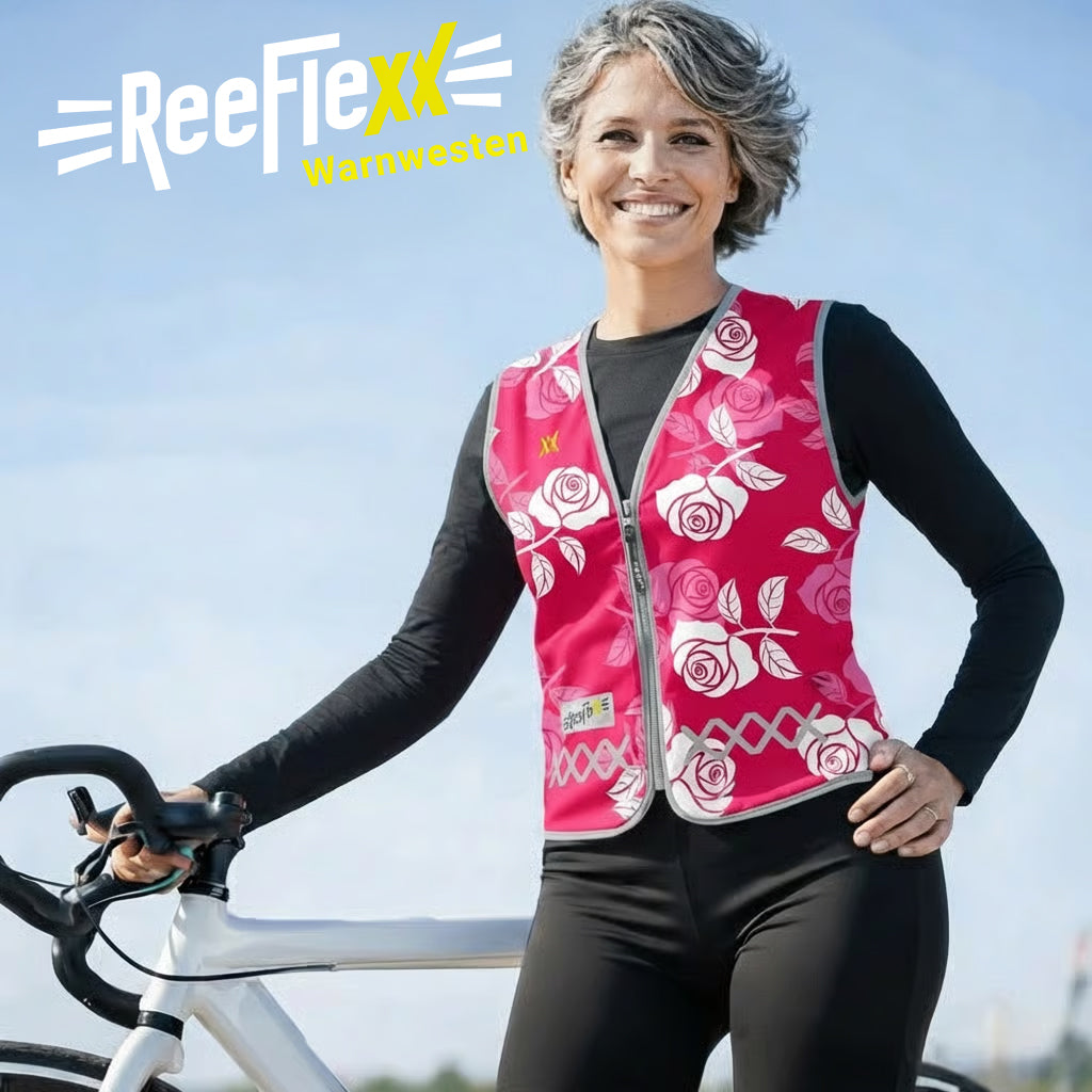 Magenta Rose - Damenwarnweste