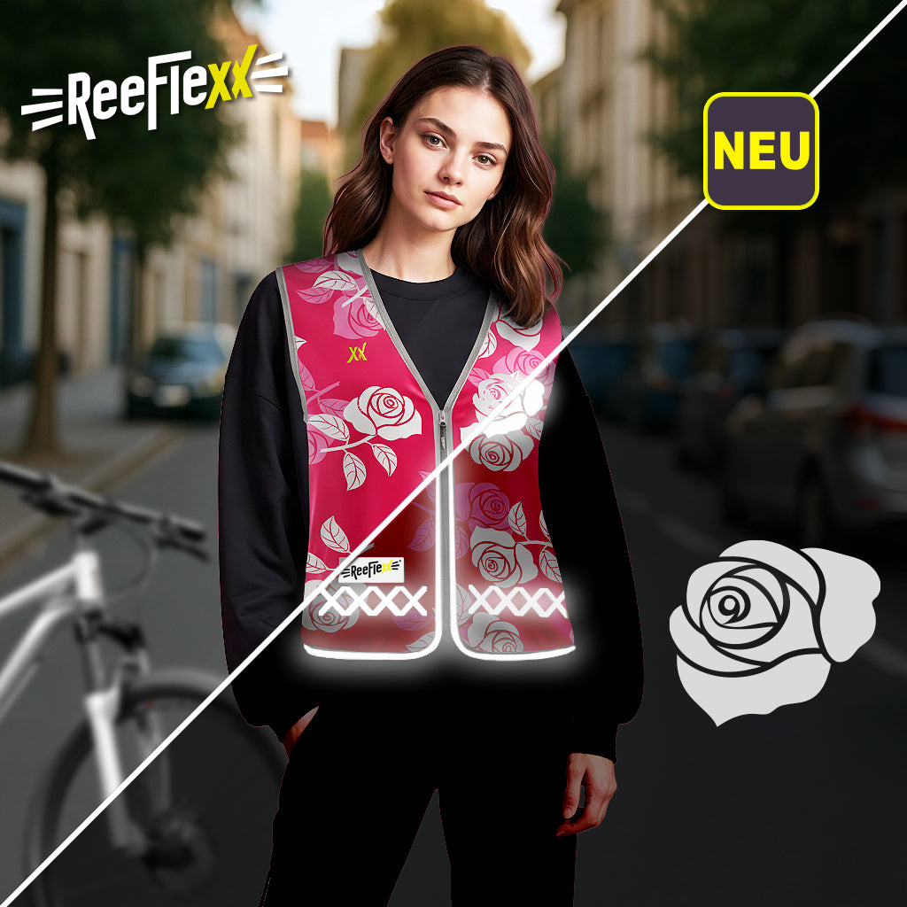 Magenta Rose - Damenwarnweste