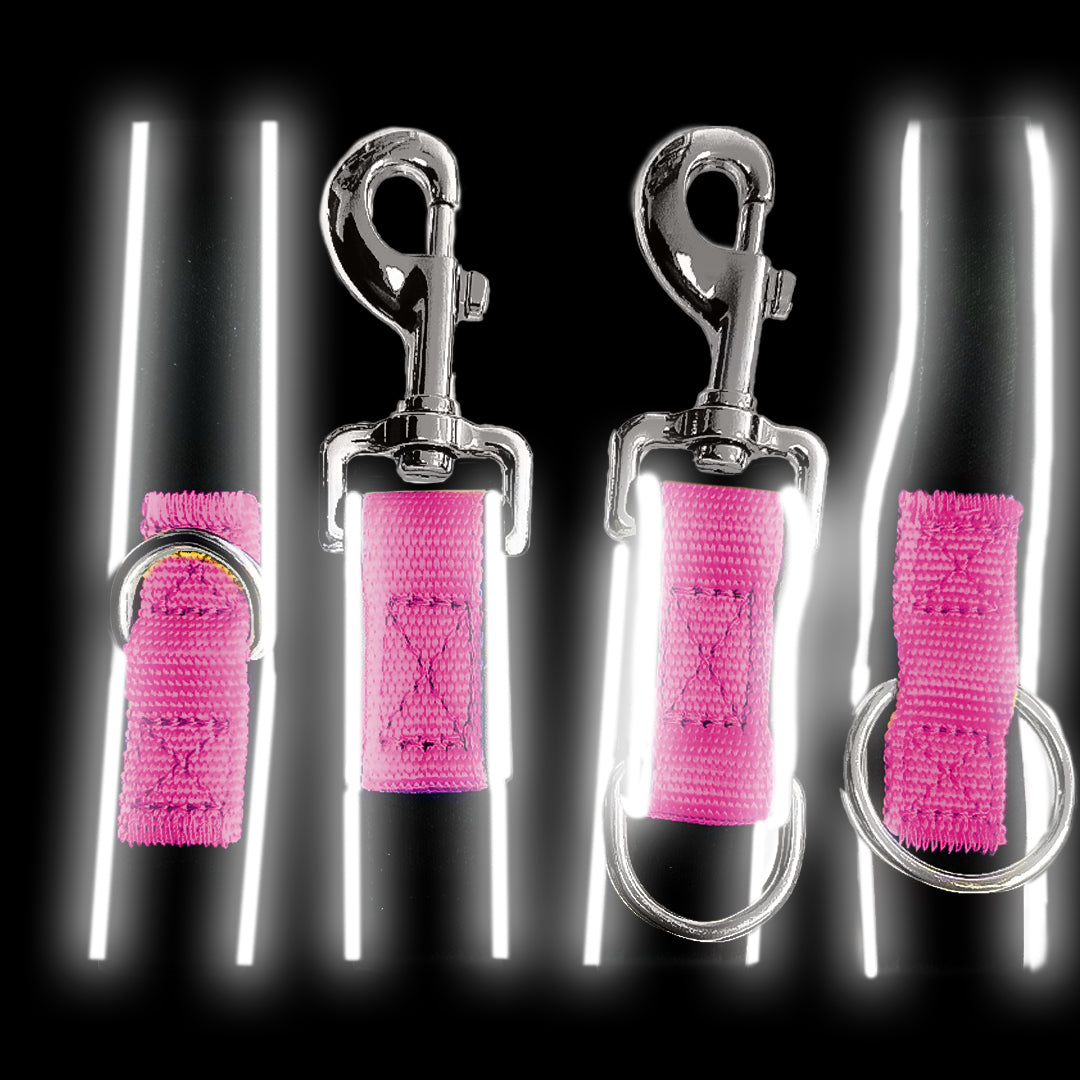 Hundeleine - Dog Leash - Neon Pink