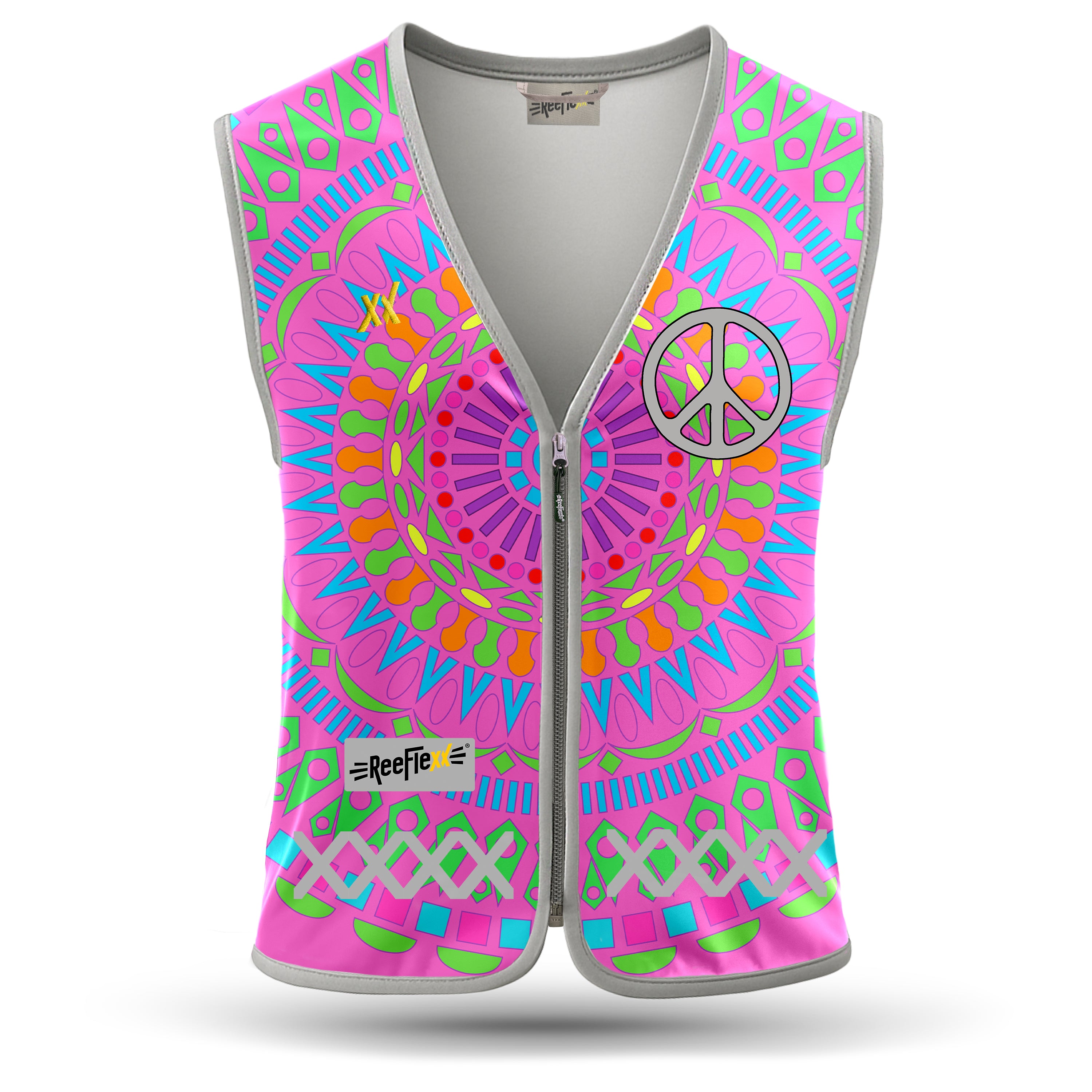 Pink Mandala - Damenwarnweste