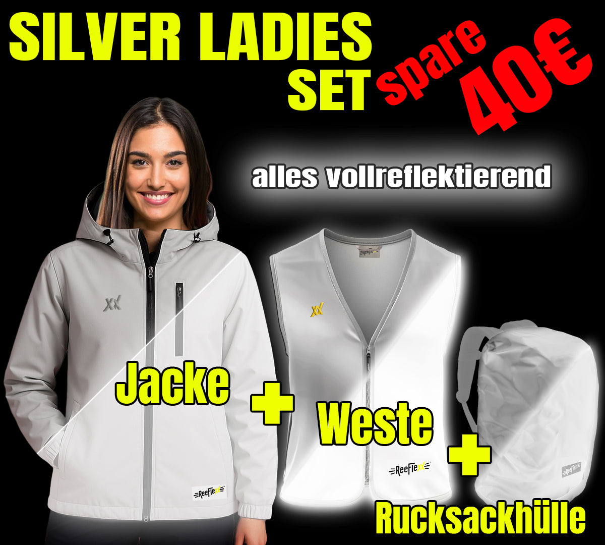 Mega Set Silver Ladies