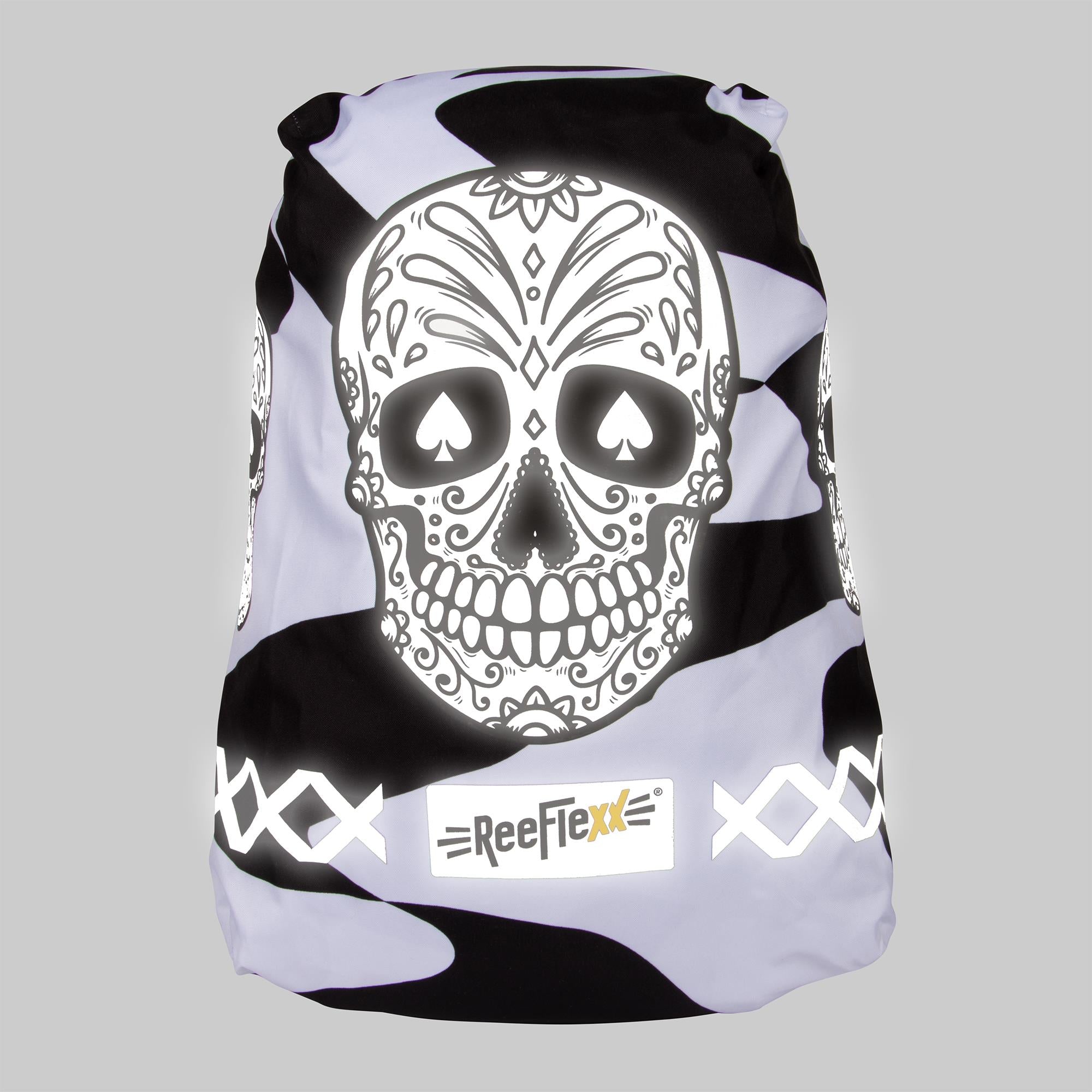 Black White Skull - Cover - Größe M