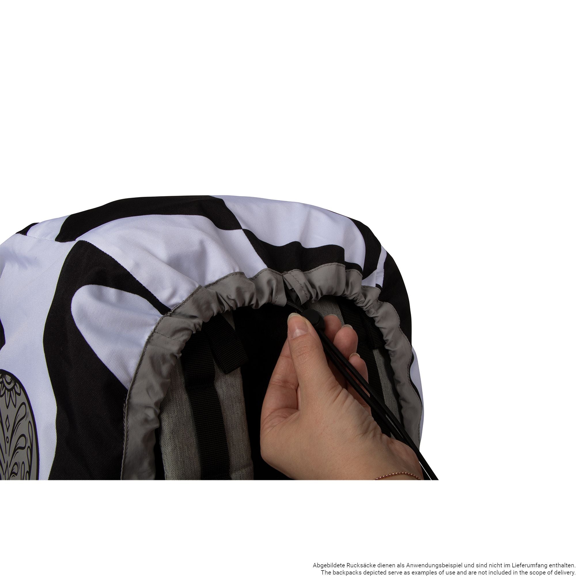 Black White Skull - Cover - Größe M