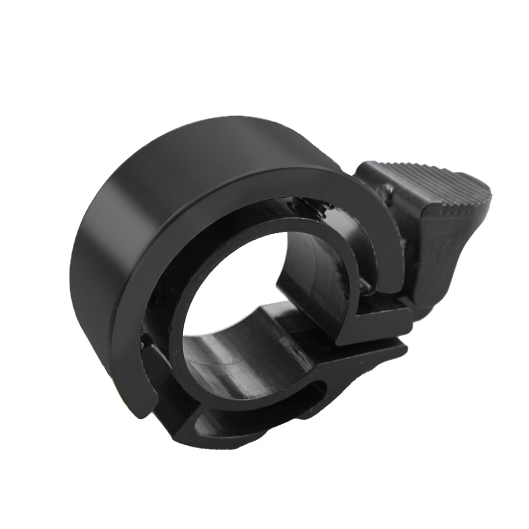Fahrradklingel Glocke Aluminium black