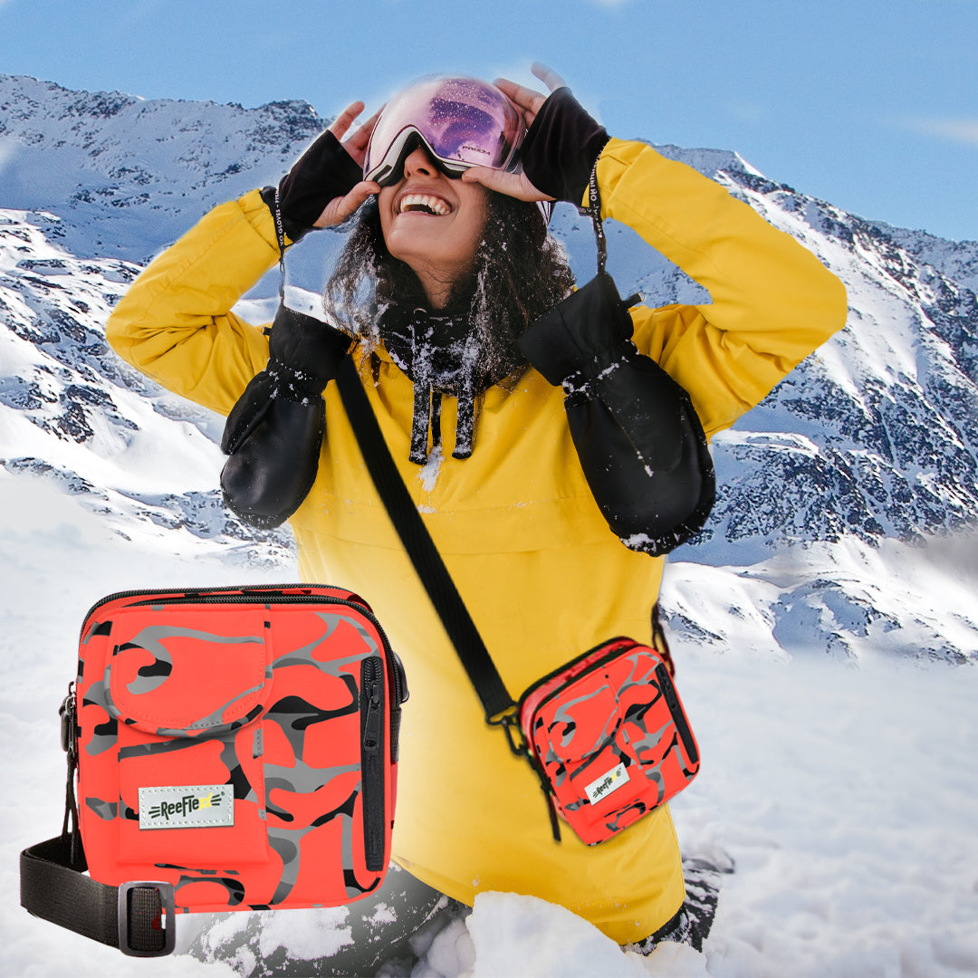 Cross Bag - Coral Camou