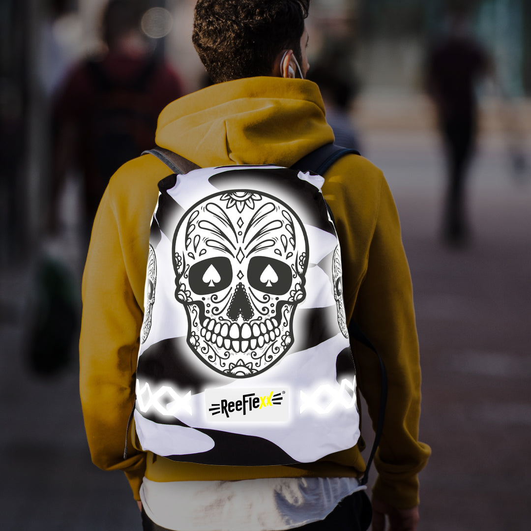 Black White Skull - Cover - Größe M