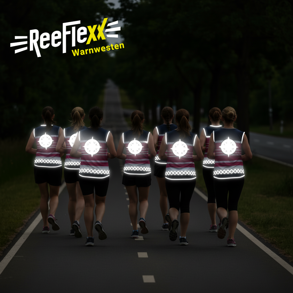 Pink Nautic Compass - Damenwarnweste