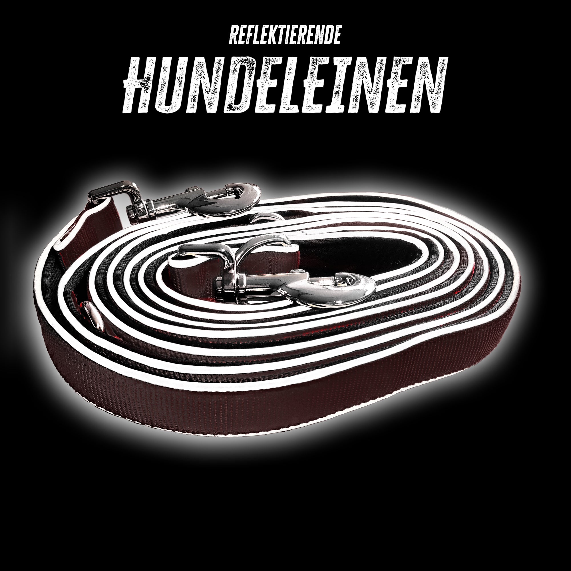 Hundeleine - Dog Leash - Black