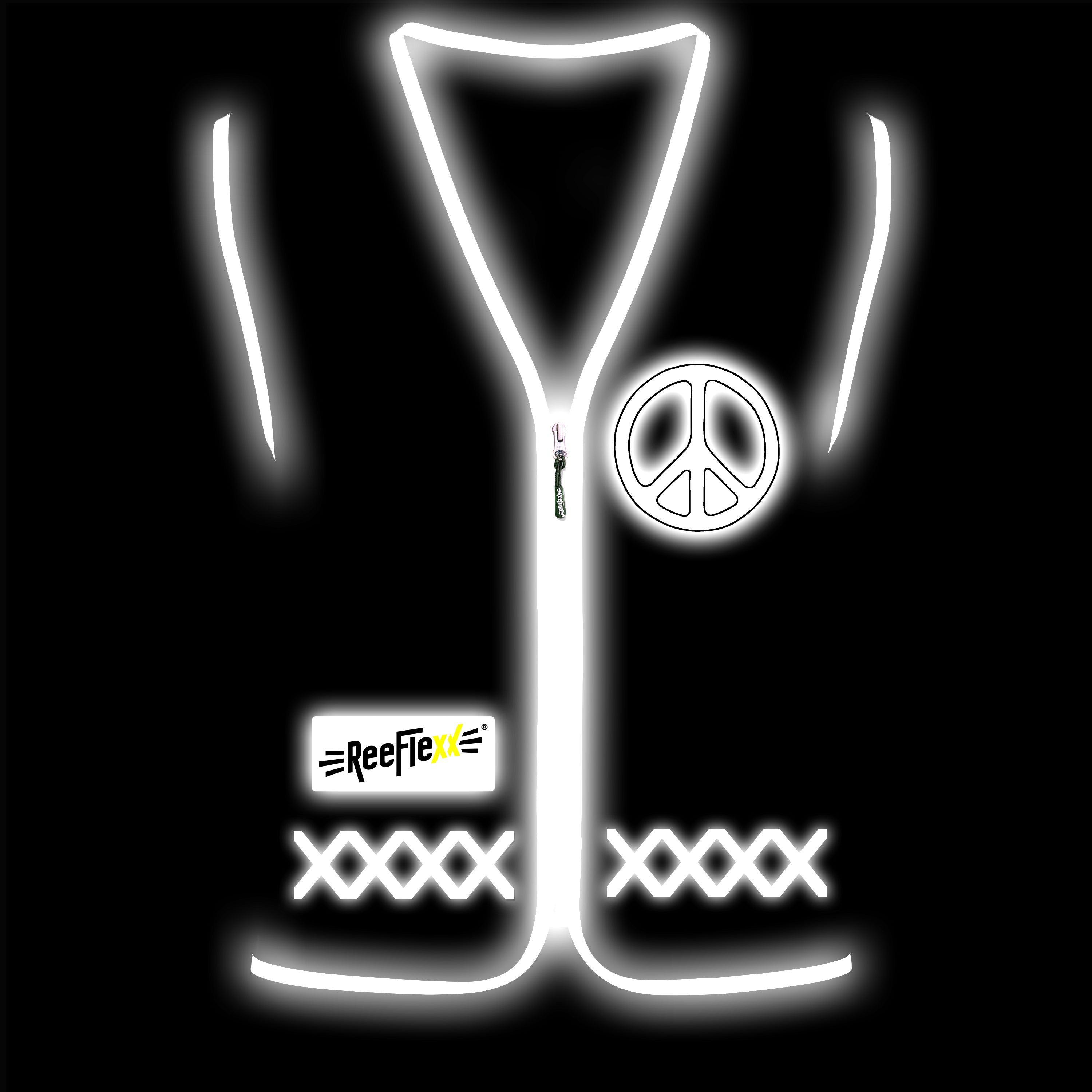 Pink Mandala - Damenwarnweste