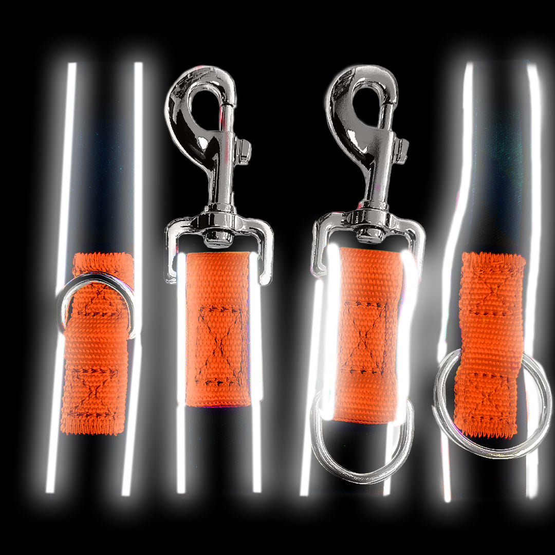 Hundeleine - Dog Leash - Neon Orange