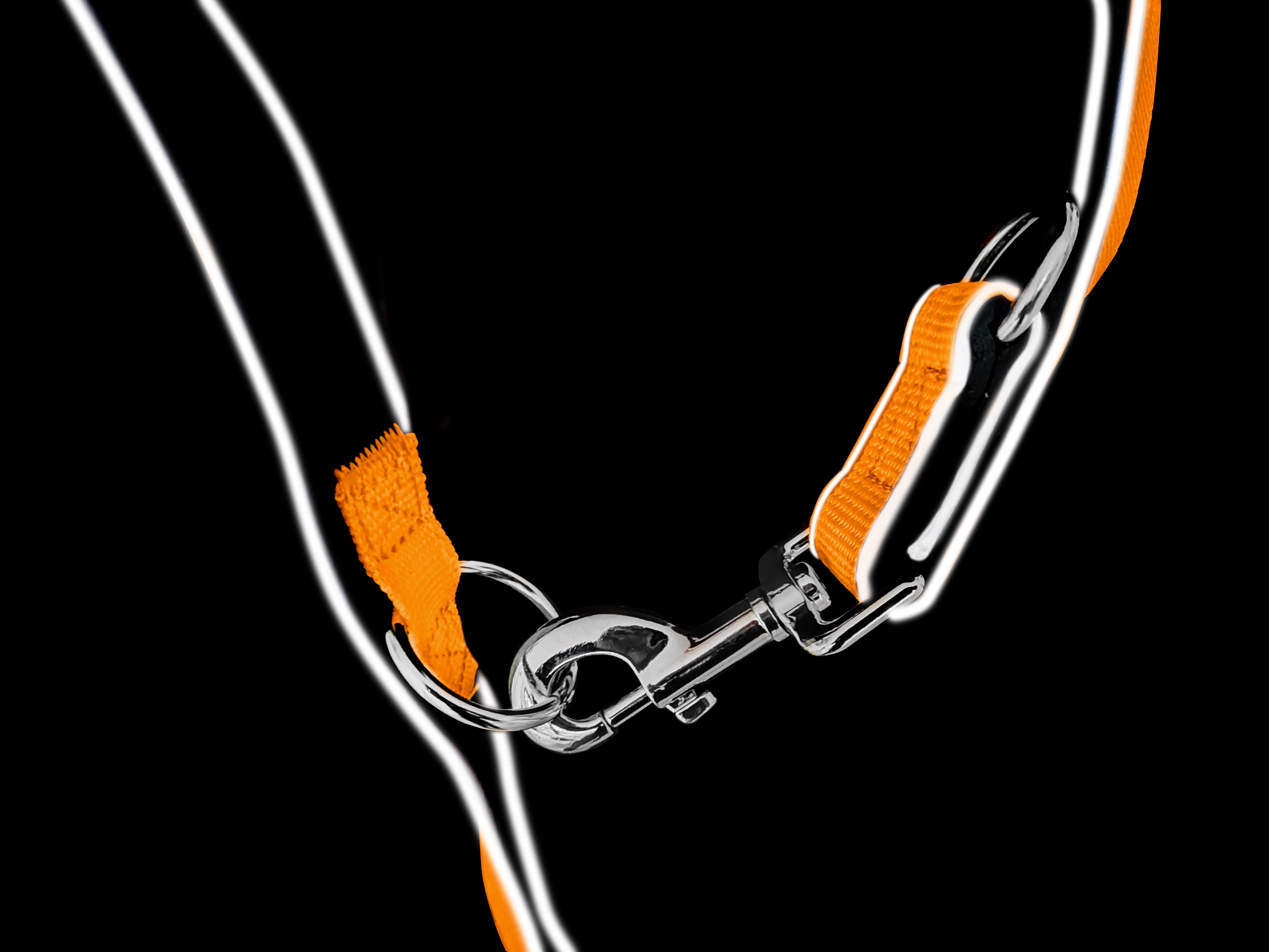 Hundeleine - Dog Leash - Neon Orange