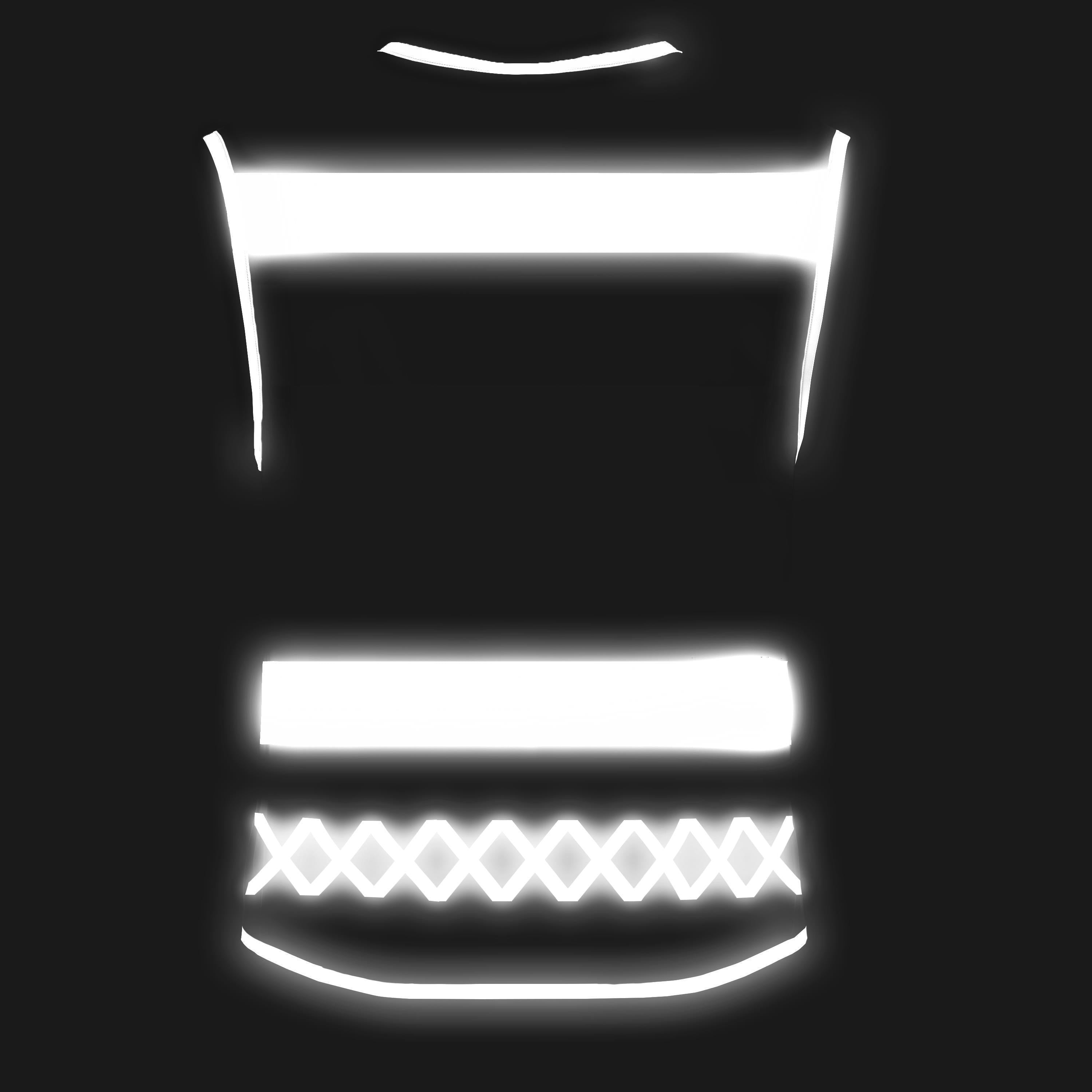 Pink Stripes - Damenwarnweste