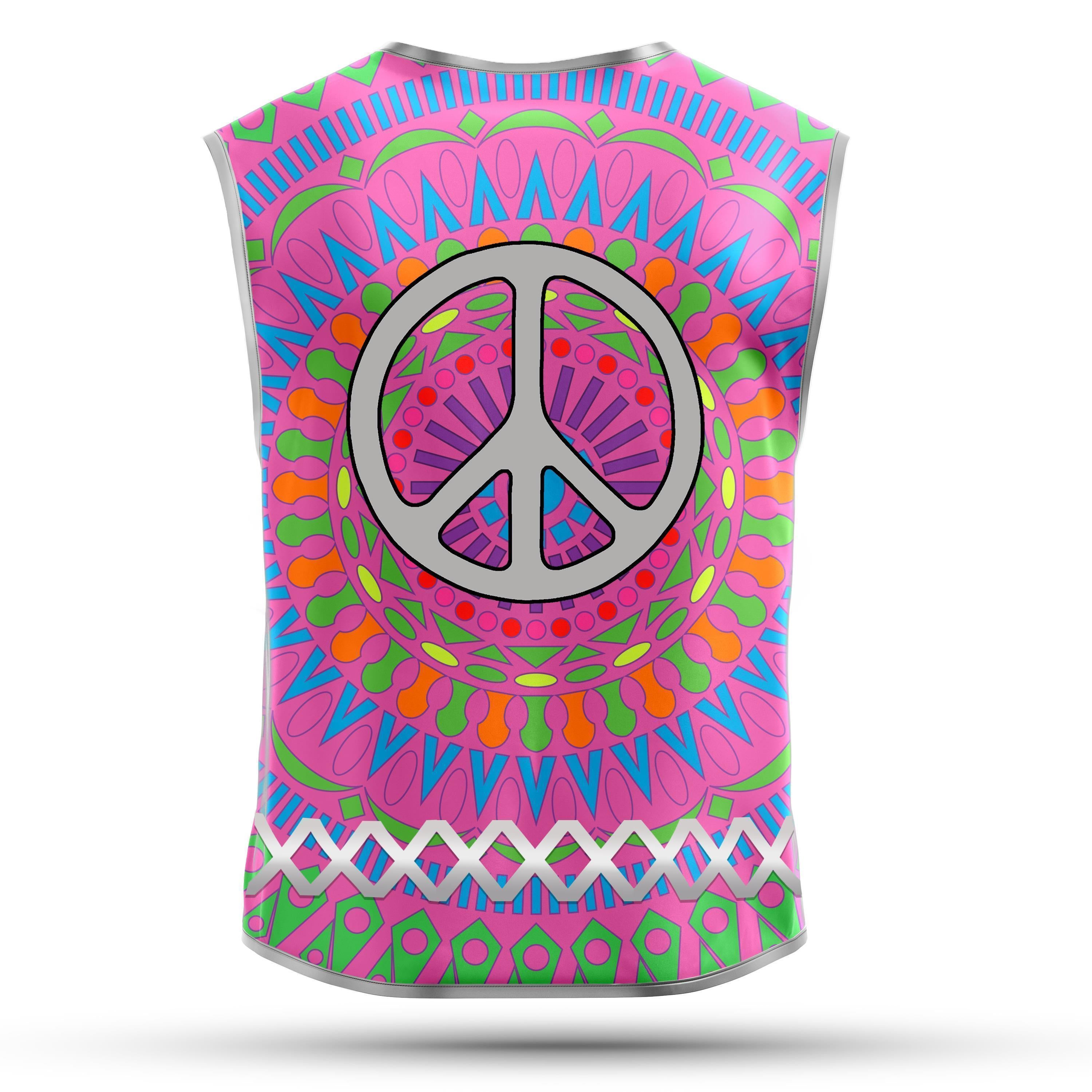 Pink Mandala - Damenwarnweste