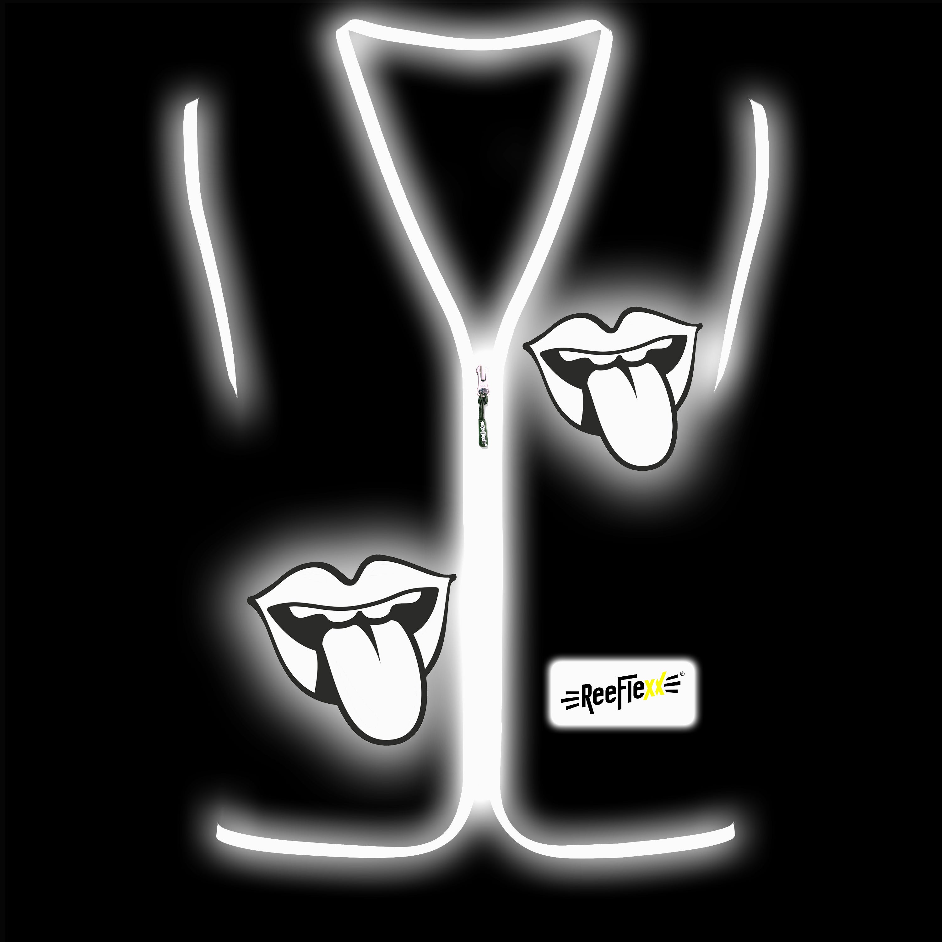 Graffiti Tongue - Kinderwarnweste