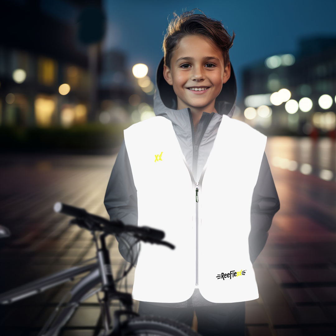 Silver Glow - Kinderwarnweste