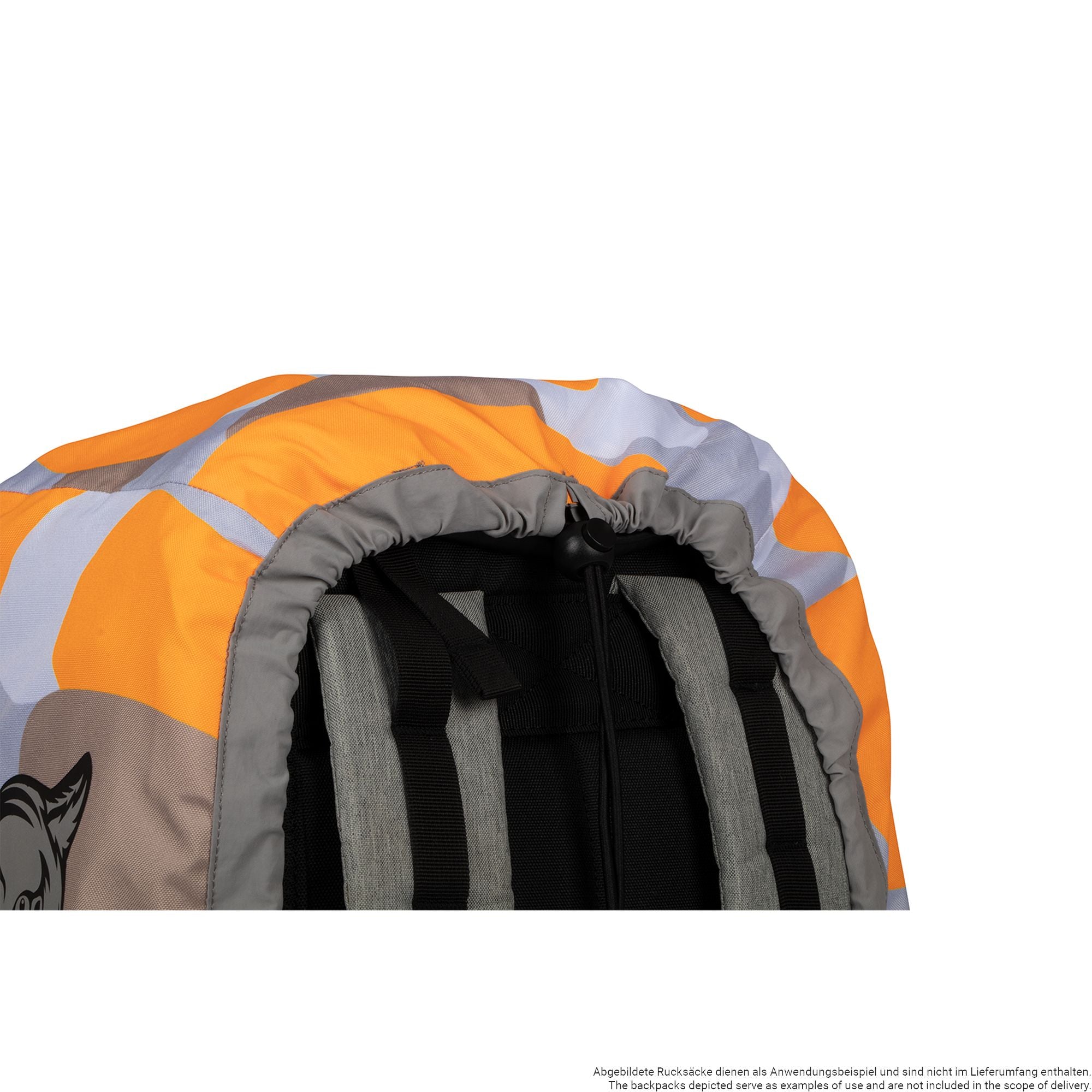 Orange Camou Tiger - Cover - Größe M