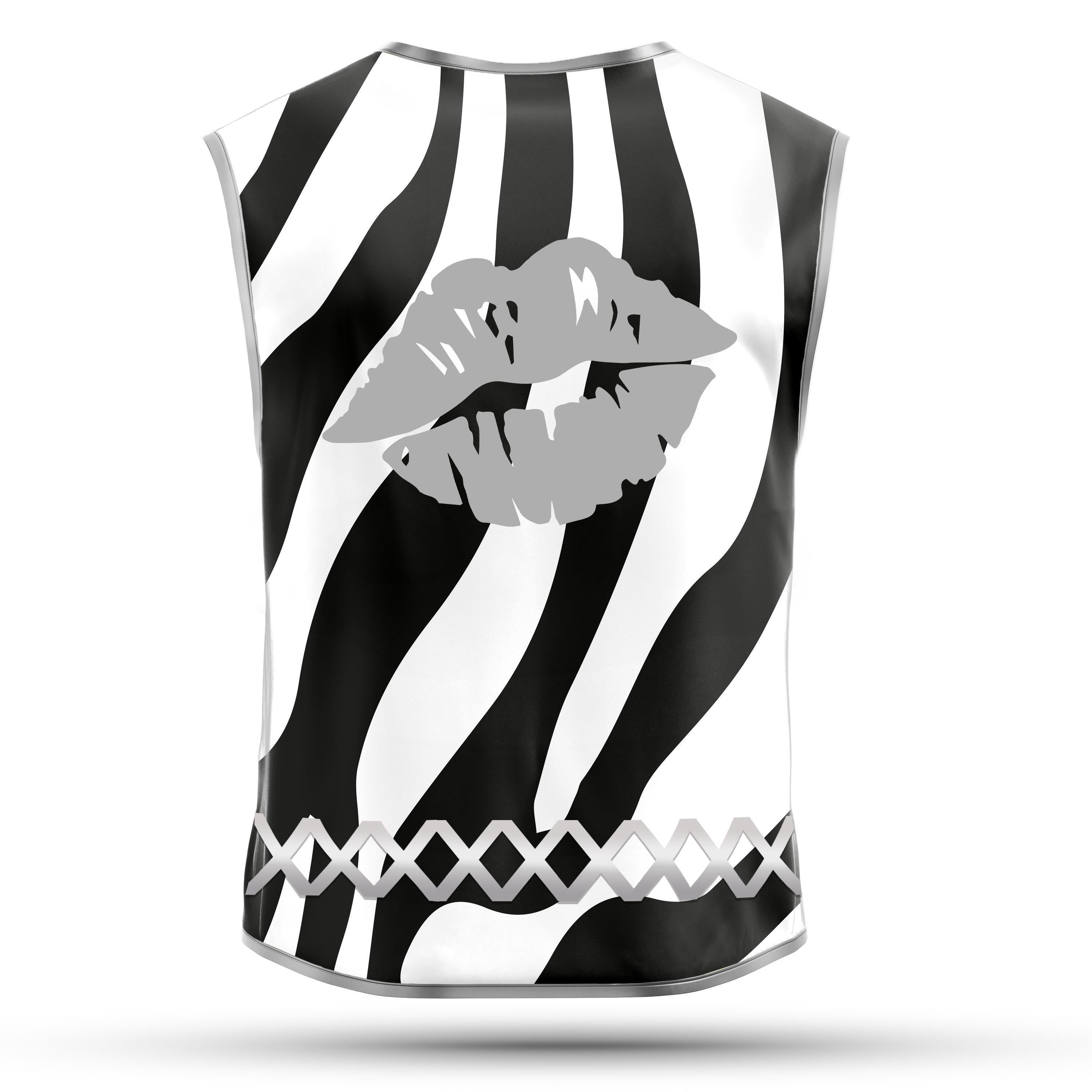 Wild Zebra Kiss - Damenwarnweste