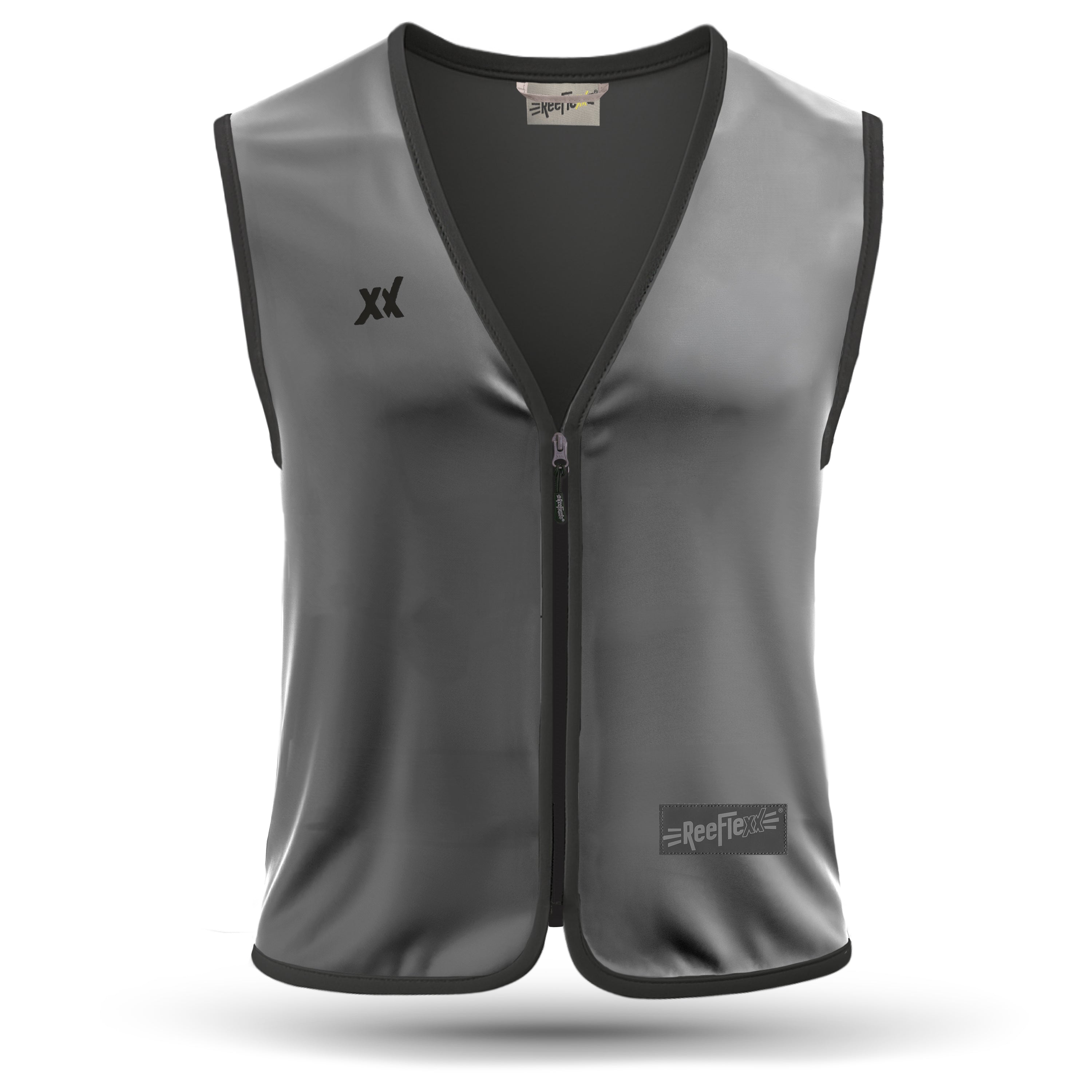 Anthracite Glow - Herrenwarnweste