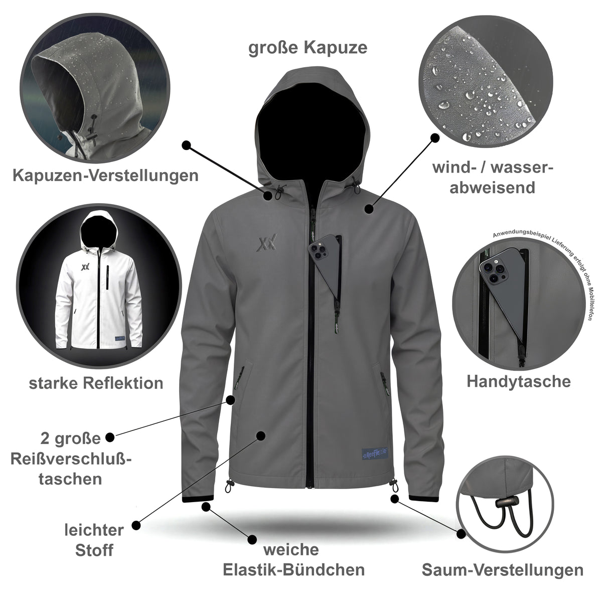 MEGA-SET Ladies Anthracite