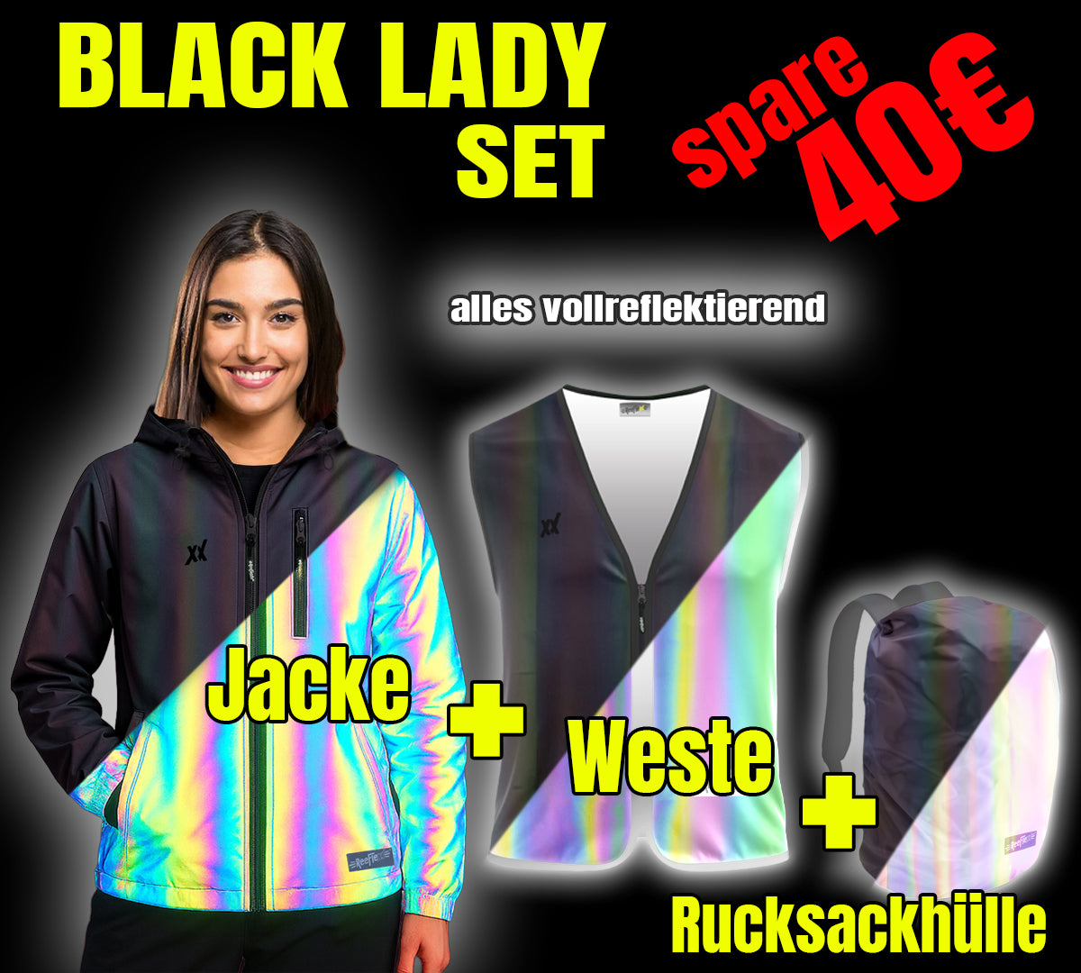 Mega Set Black Ladies