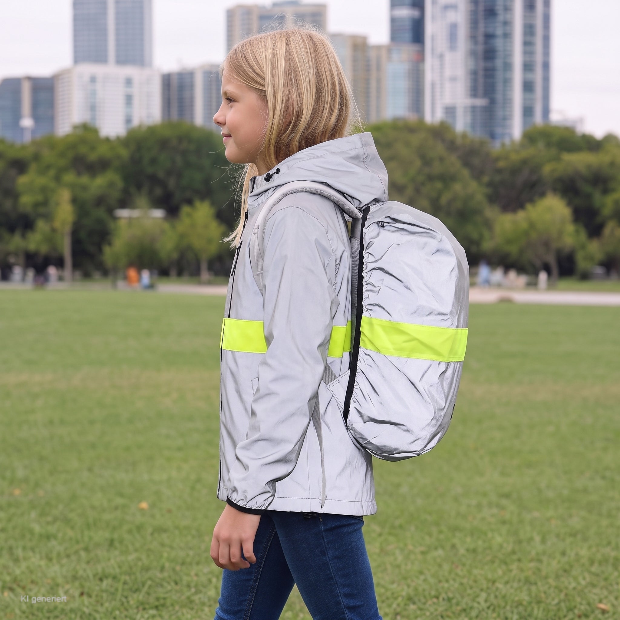 Silver Glow - Backpack-Cover - Size M