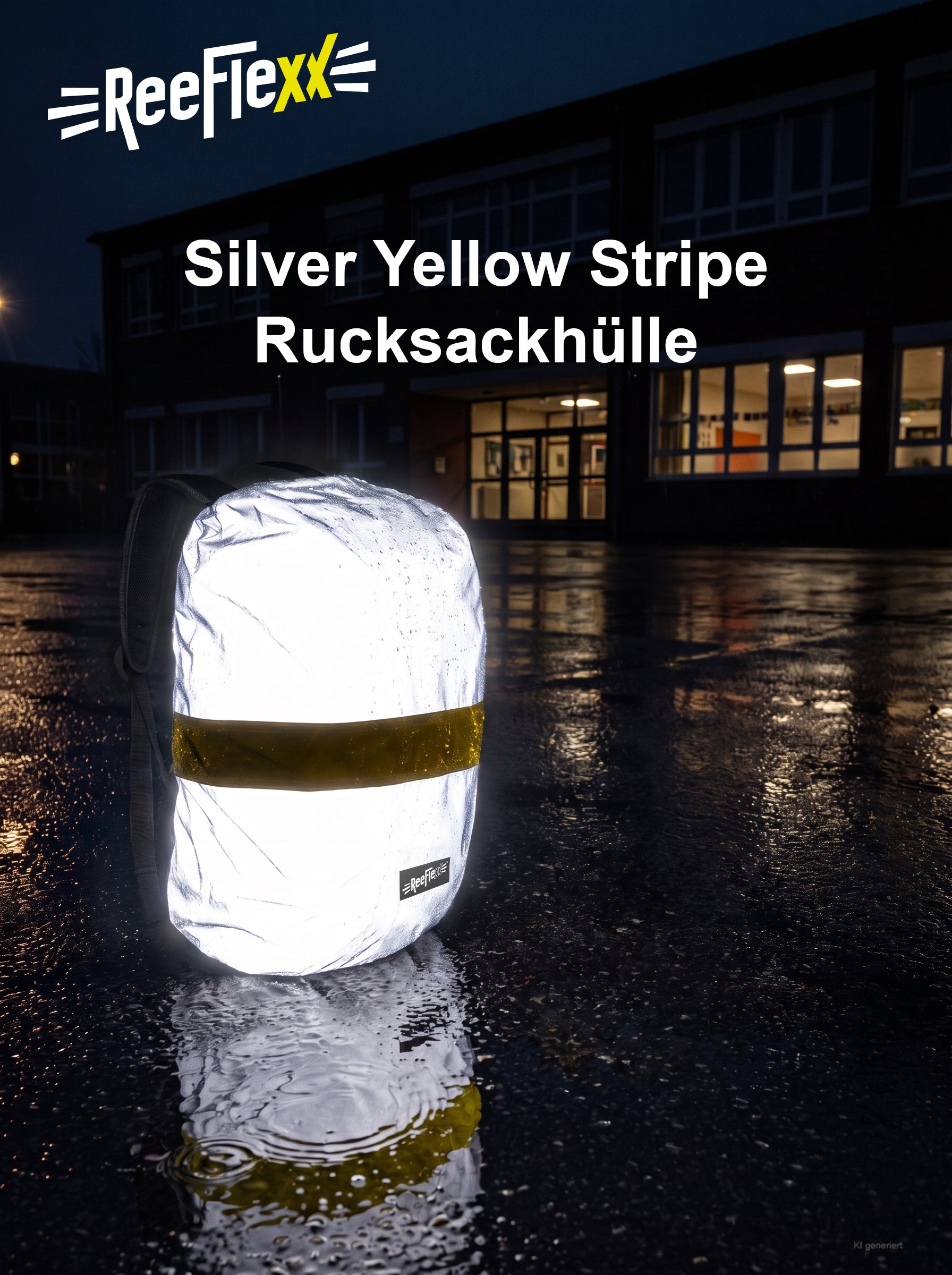 Silver Glow - Backpack-Cover - Size M