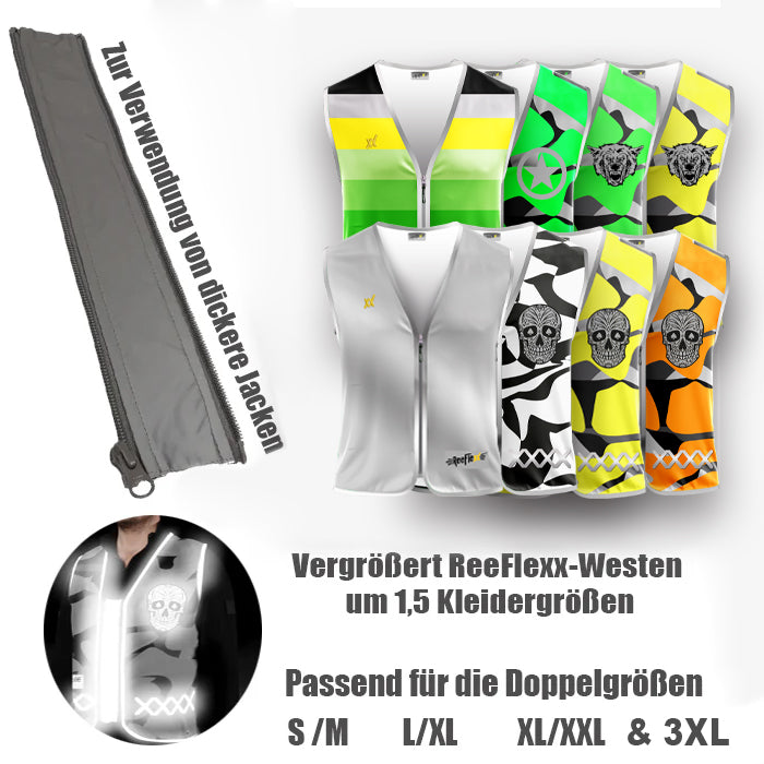 Größen-Adapter für die ReeFlexx® HERREN-Weste - long