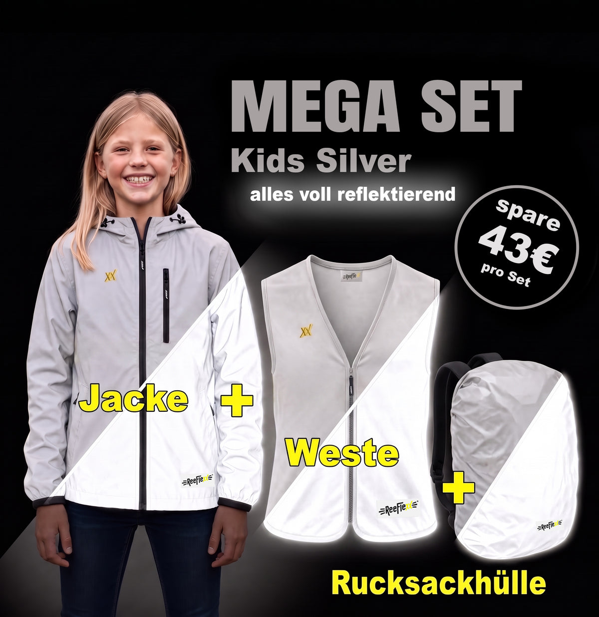 MEGA-SET Kids Silver