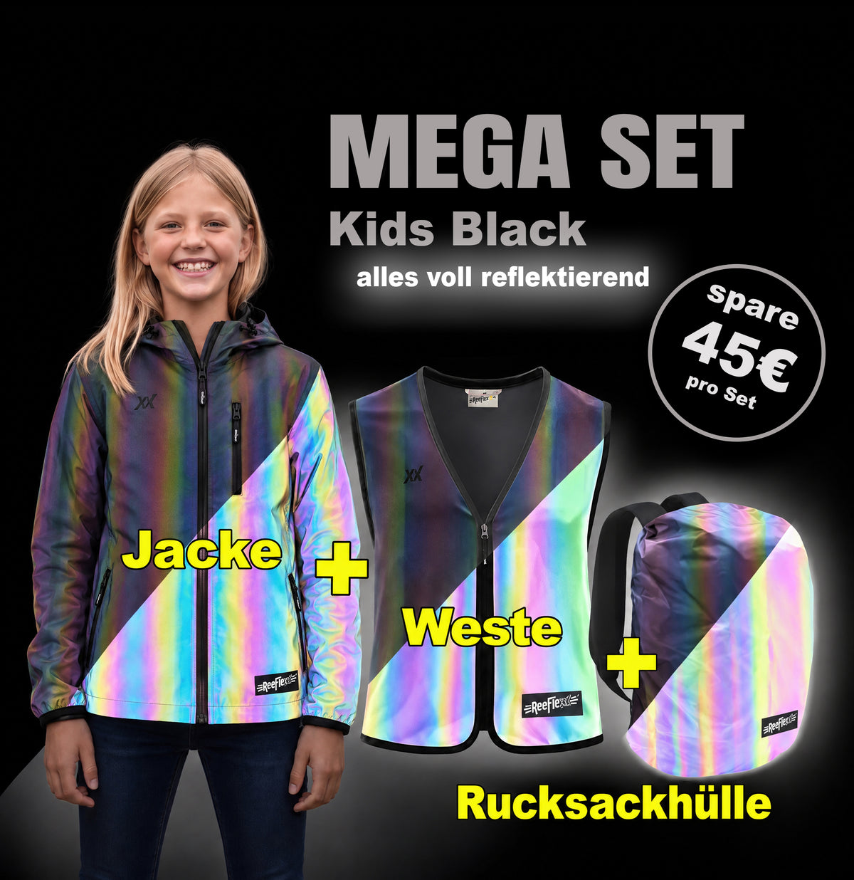 MEGA-SET Kids Black