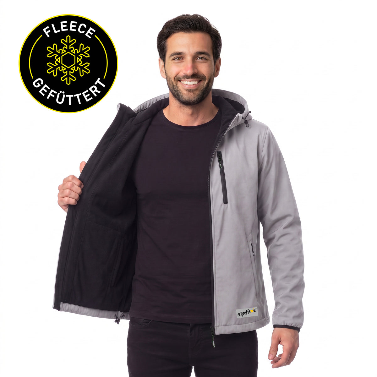 Silver Glow Fleece Jacket - Men