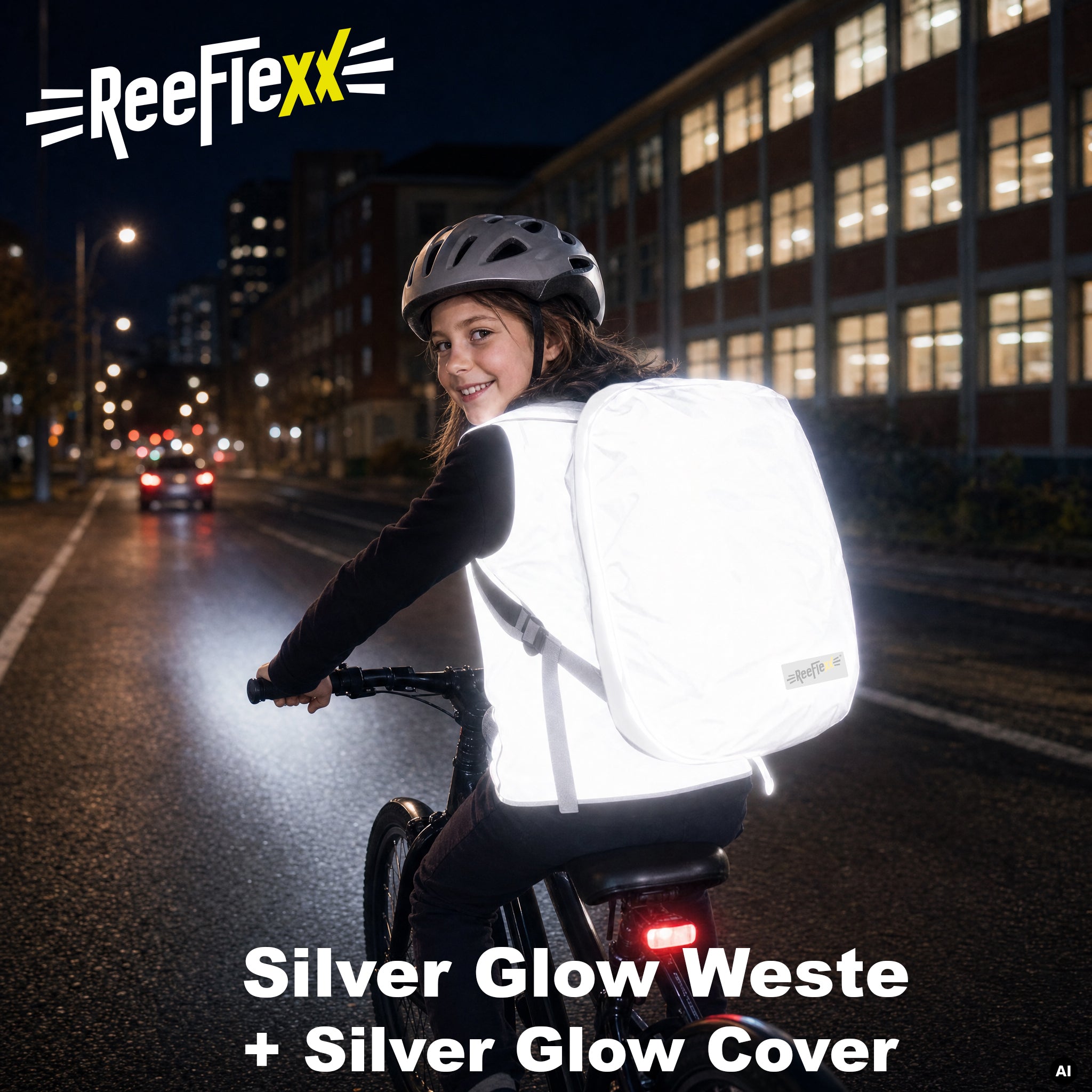 Silver Glow - Cover - Größe M