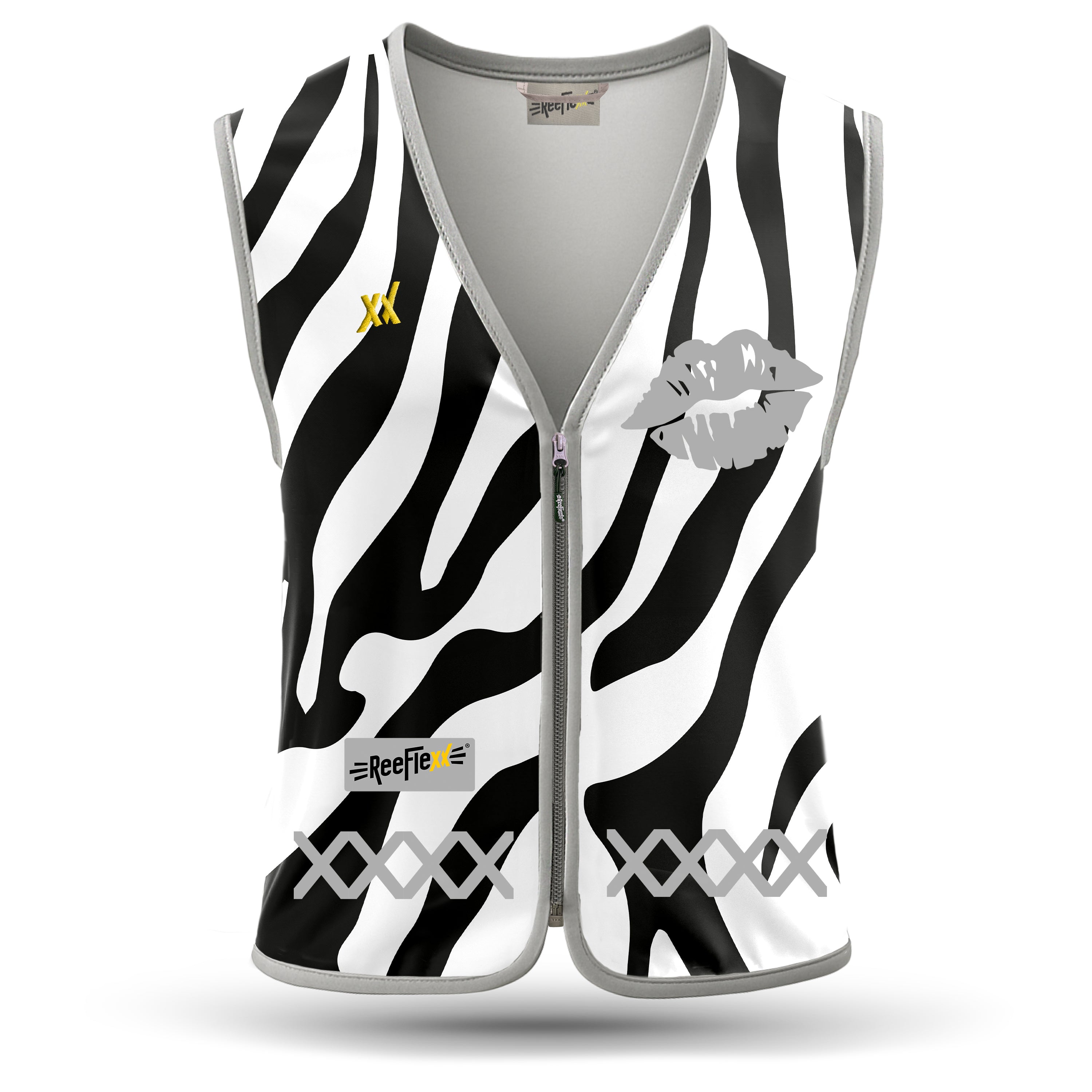 Wild Zebra Kiss - Damenwarnweste