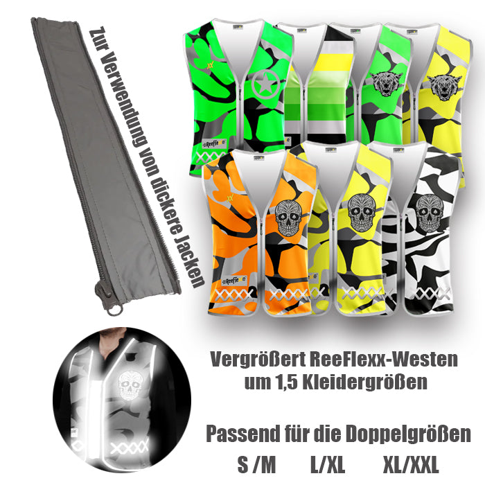 Größen-Adapter für die ReeFlexx® HERREN-Weste - long