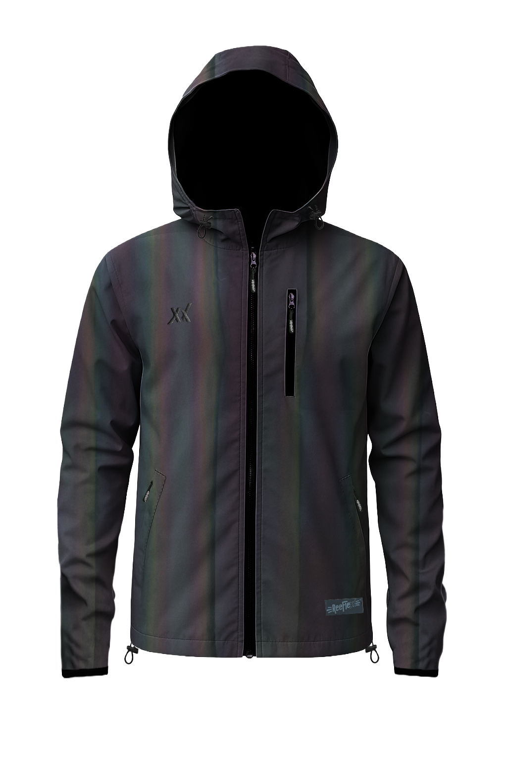 Black Rainbow Jacket - Ladies