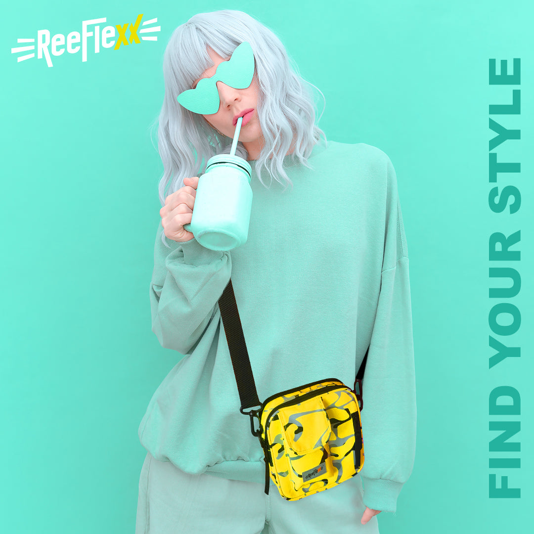 Cross Bag - Yellow Camou